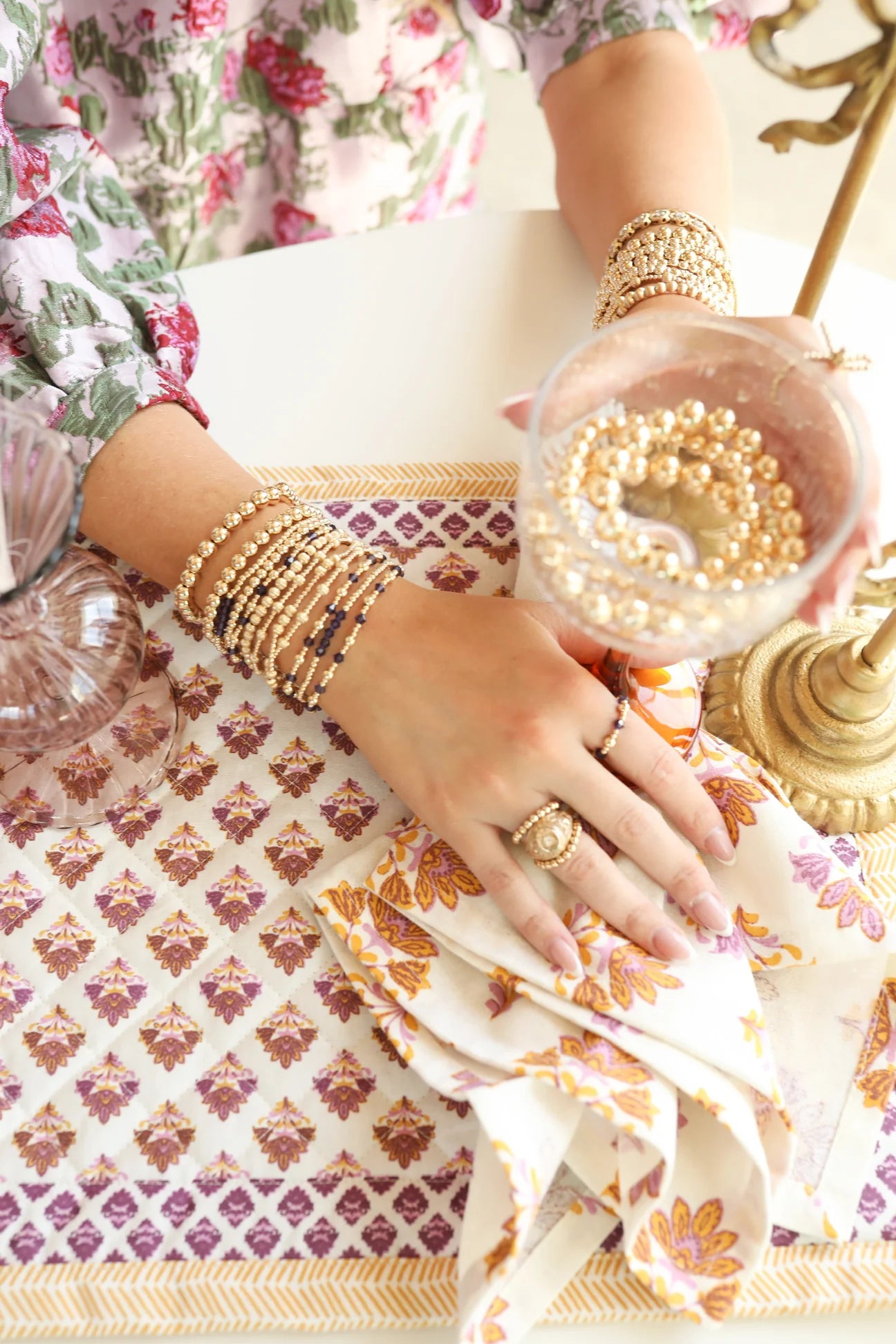 Plum Purple June Ring