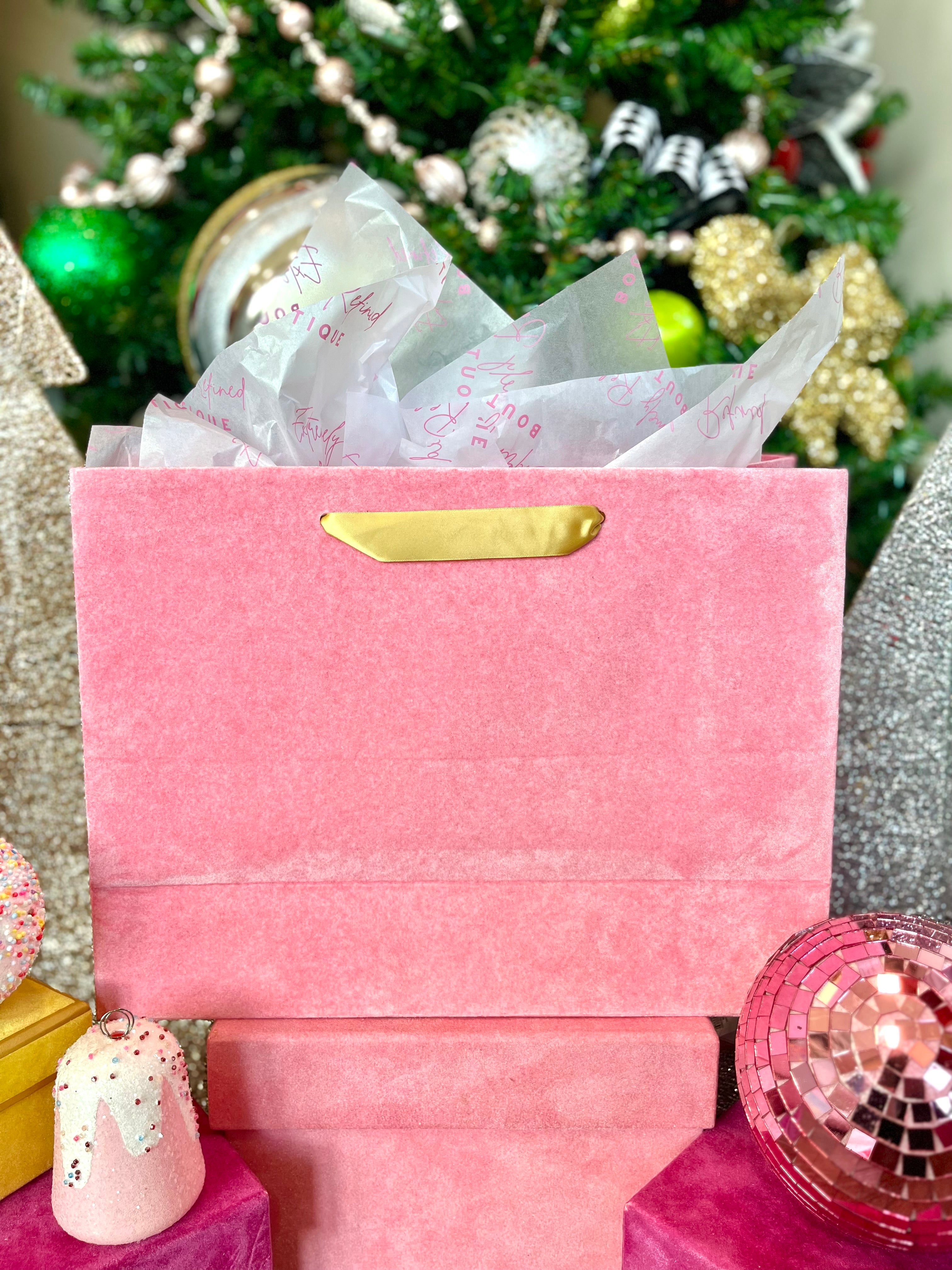 Large Velvet Gift Bag