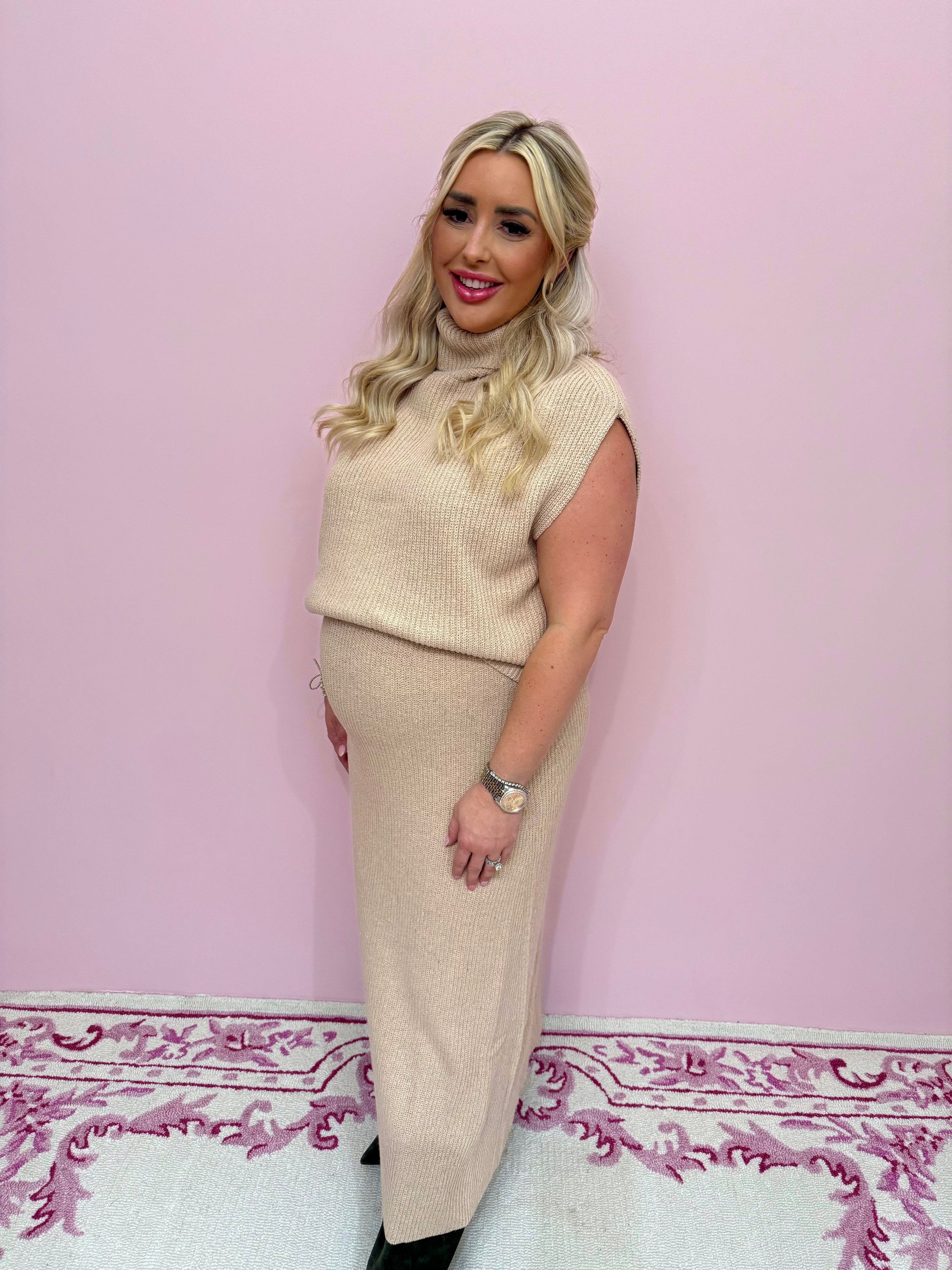 Crosby Sweater Midi Skirt