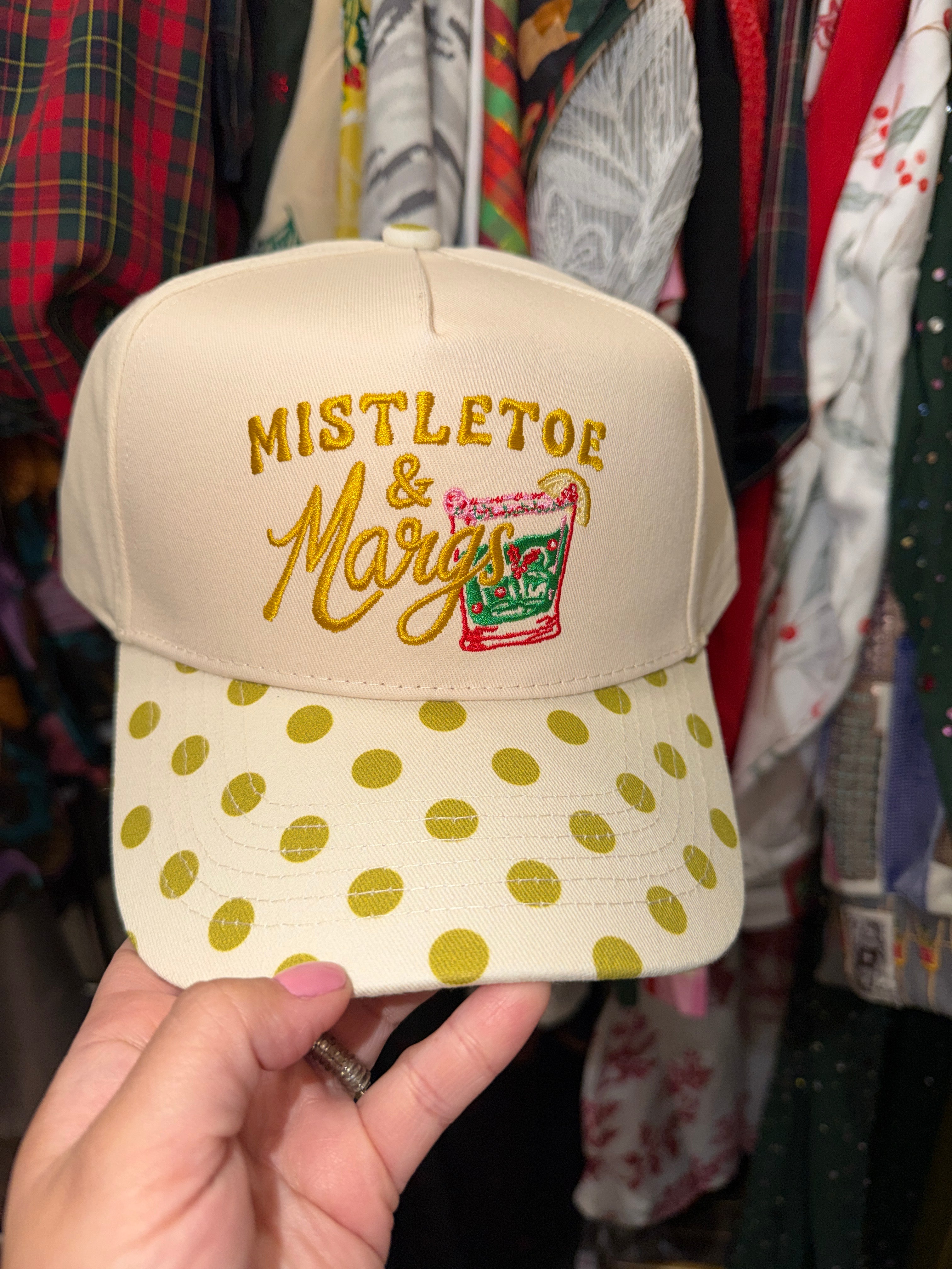 Mistletoe & Margs Trucker Hat