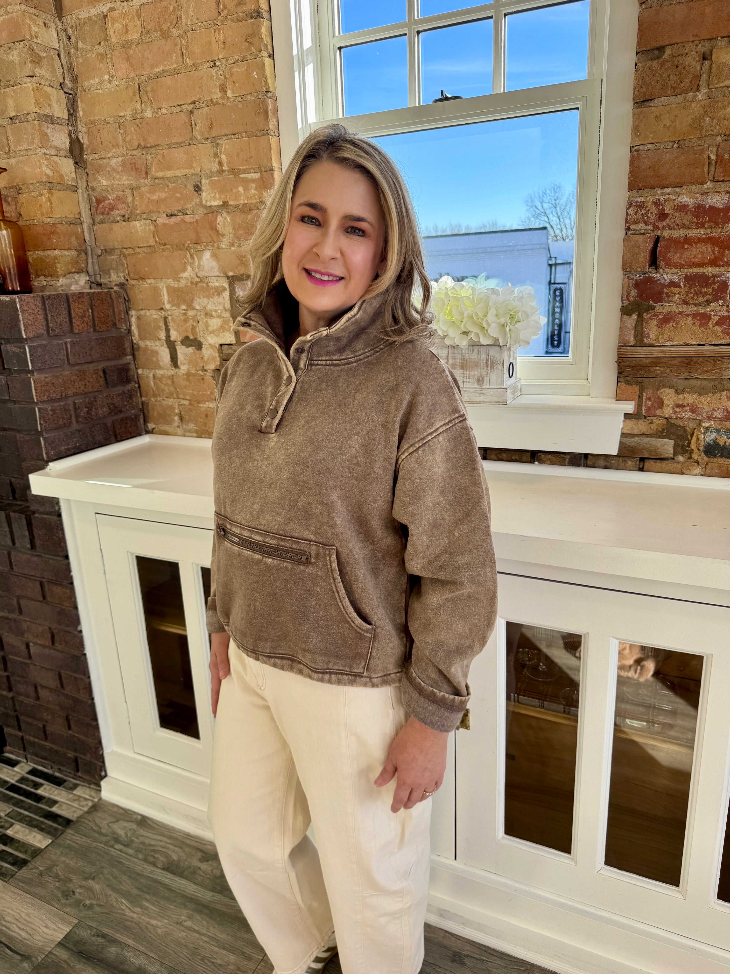 Addy Pullover Mocha