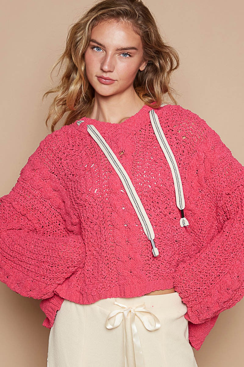 Layne Sweater Fuchsia