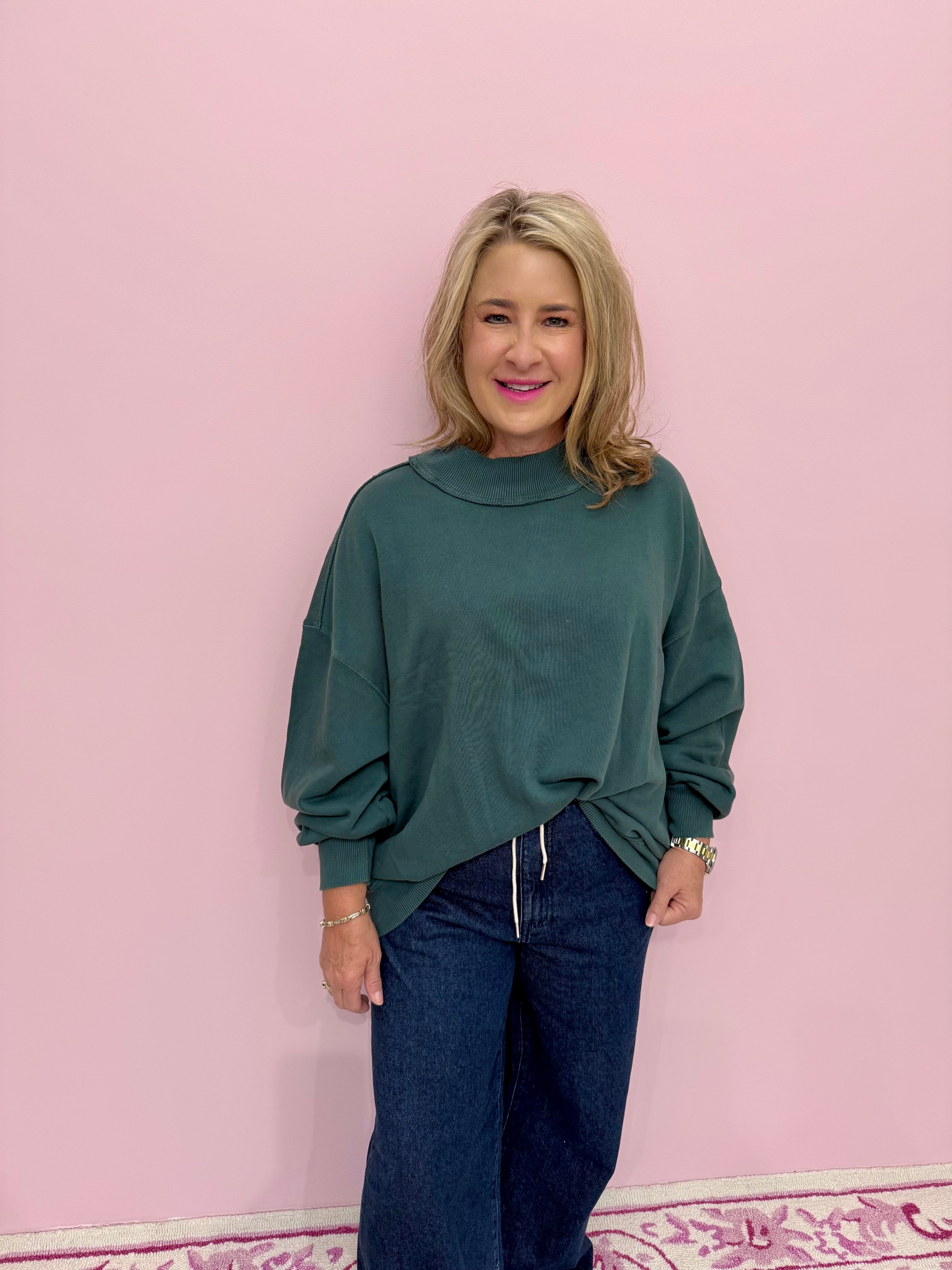 Palm Springs Turtleneck - Seamoss