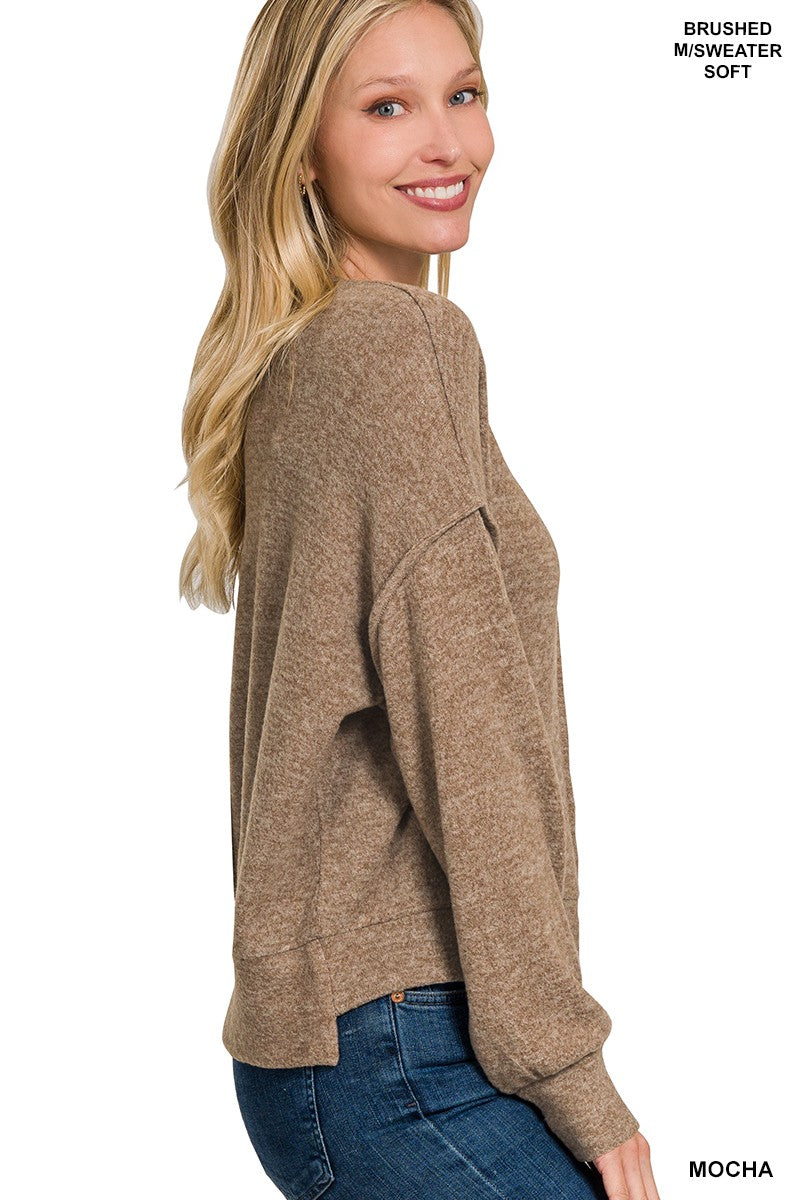 Blake Hacci Sweater Mocha