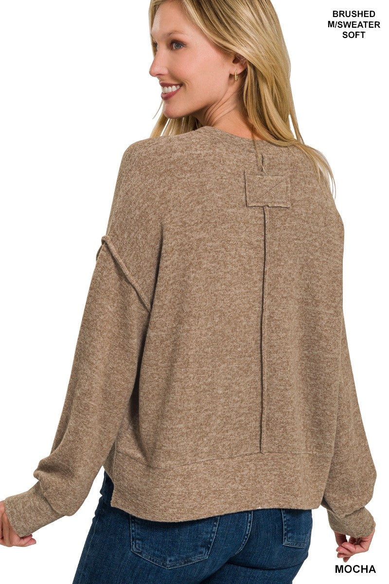 Blake Hacci Sweater Mocha