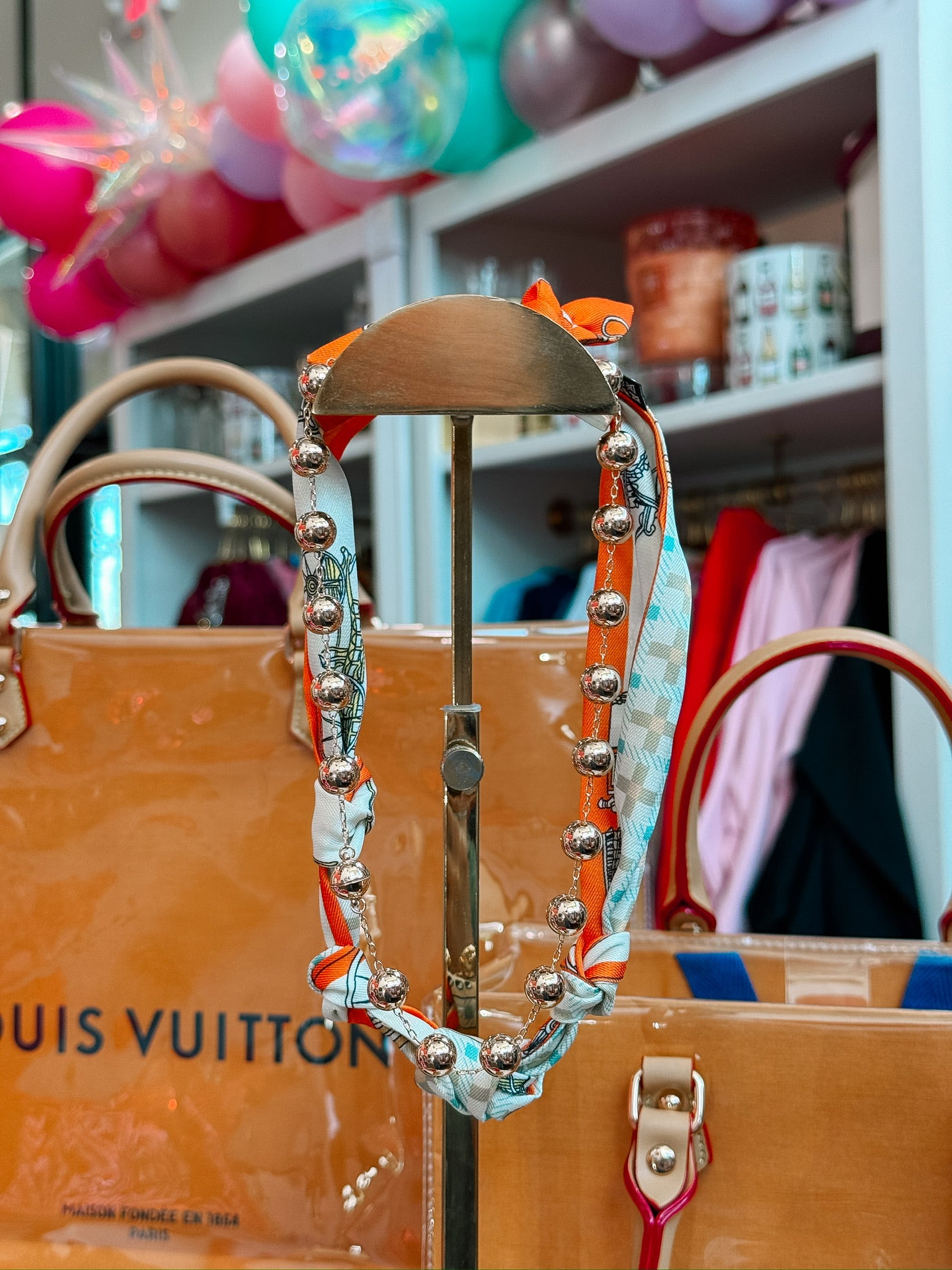 Double Scarf Necklace