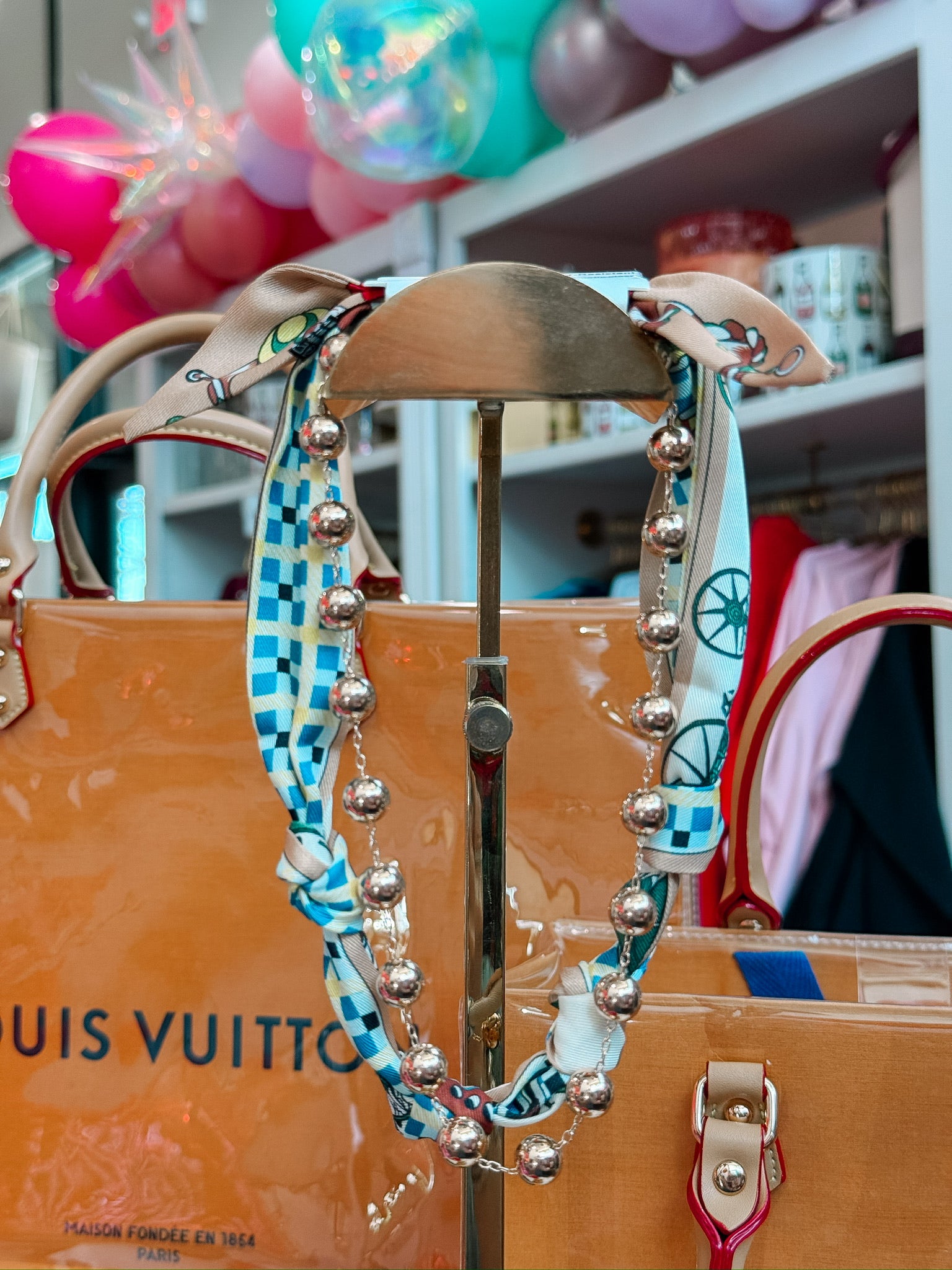 Double Scarf Necklace