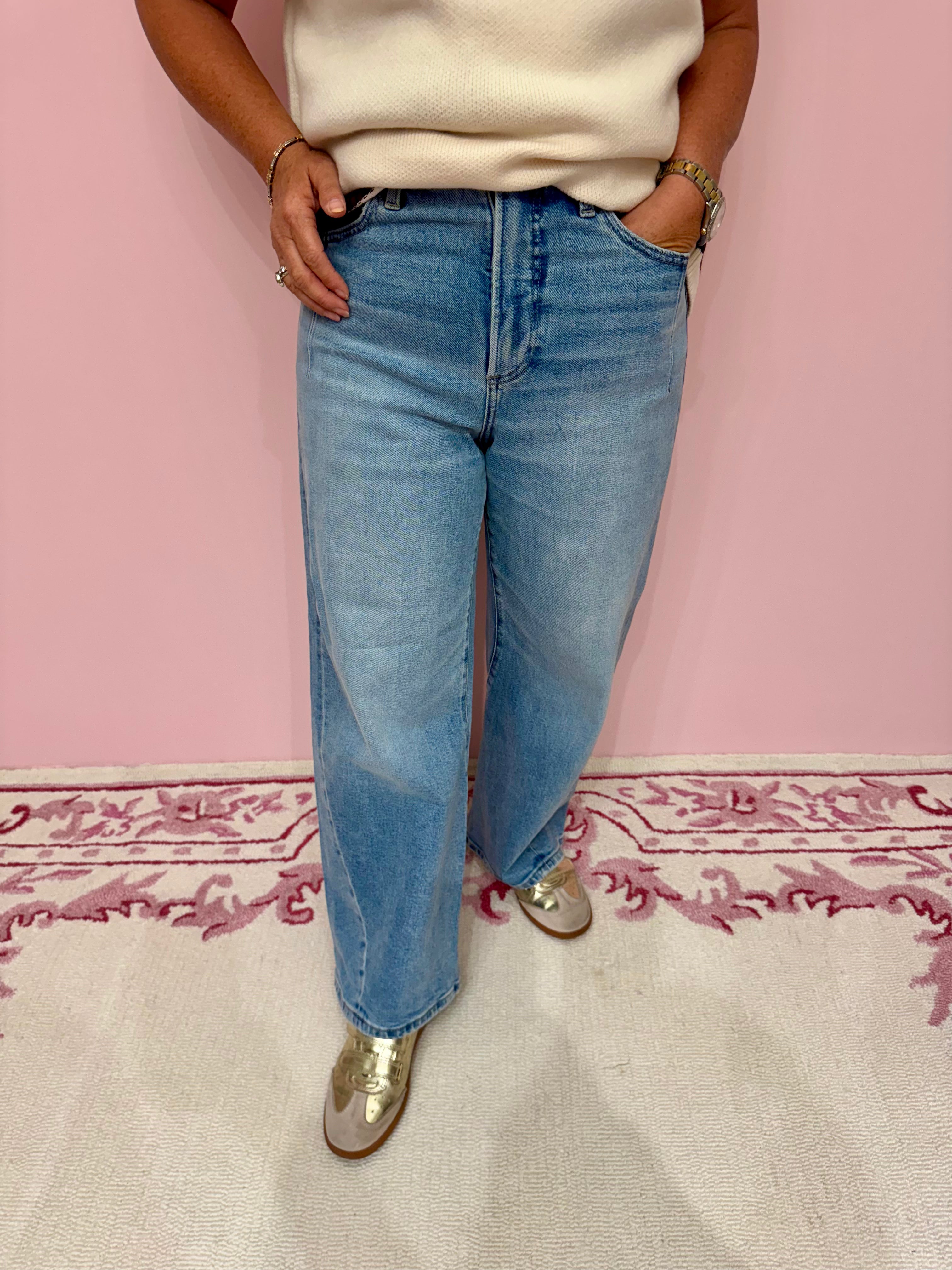 Kyra Ankle High Rise Jean