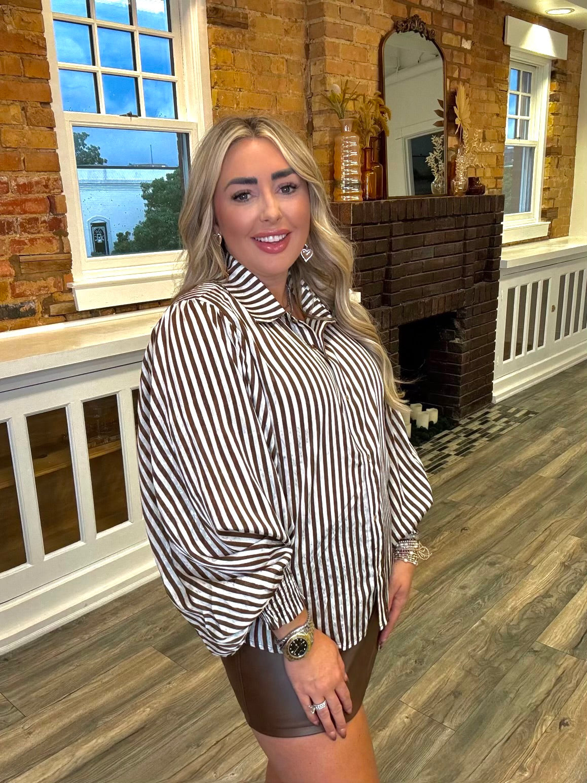 Erin Stripe Blouse