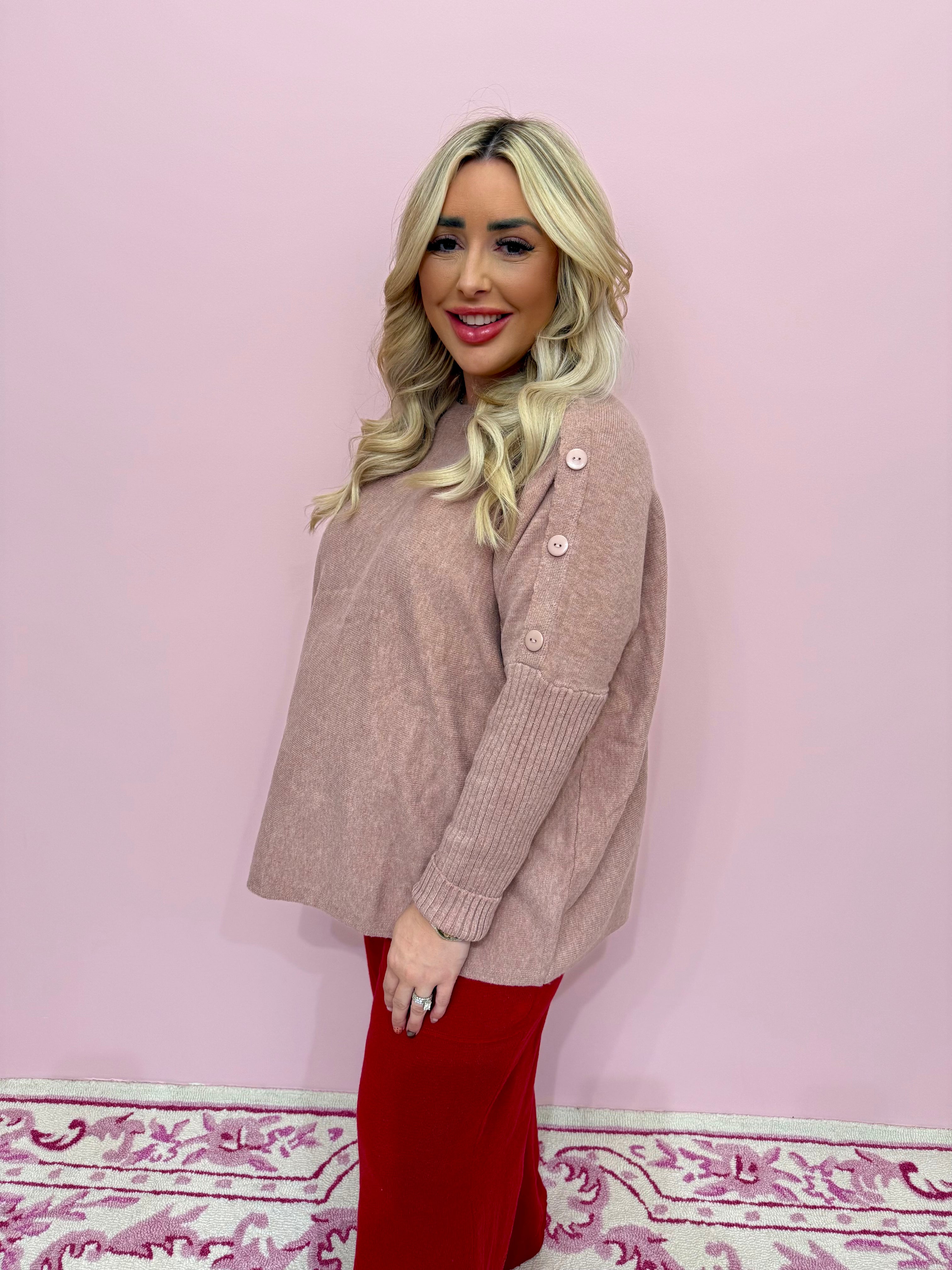 Sheffield Button Sweater