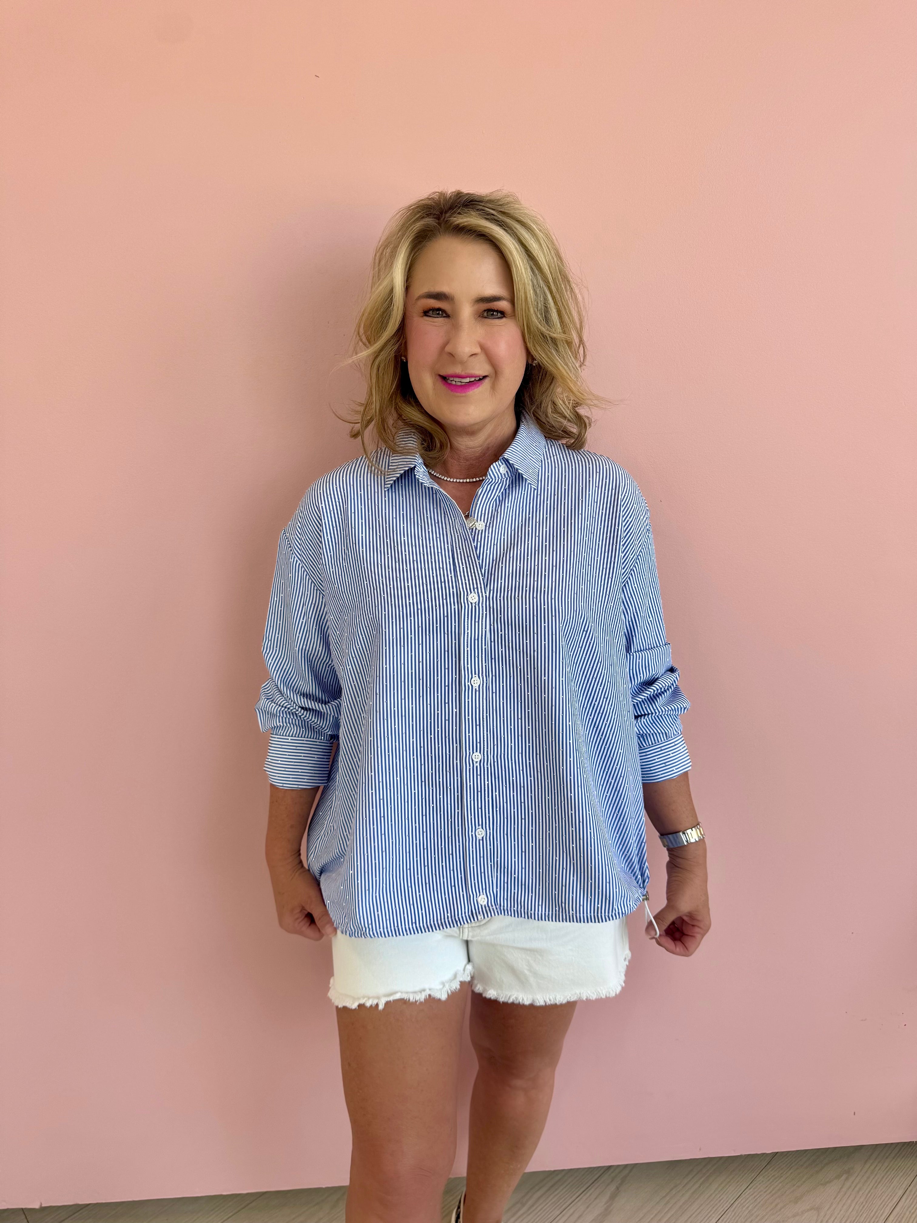 Troublemaker High Rise Short - Vanilla