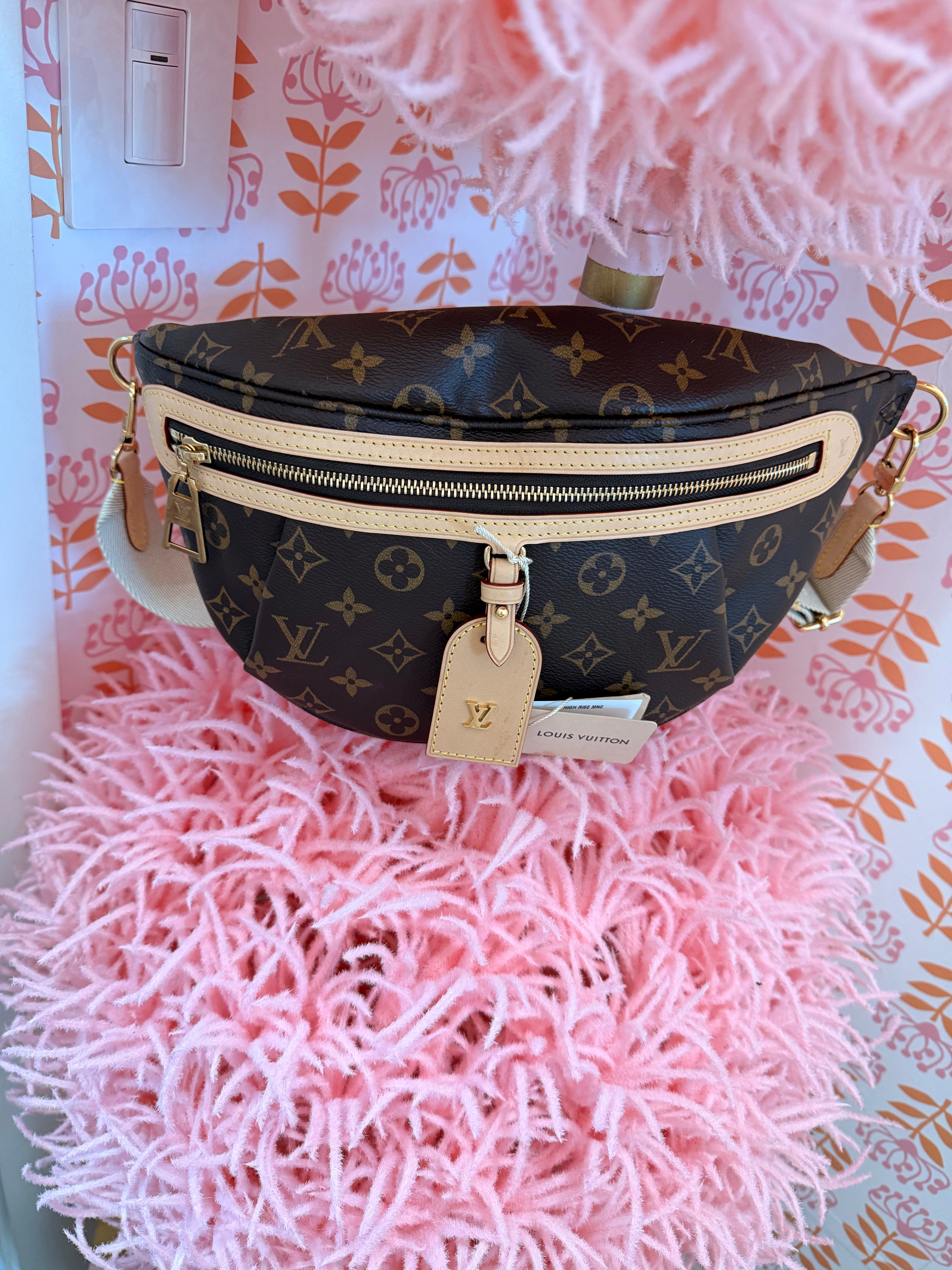 Louis Vuitton High Rise Monogram Bum Bag