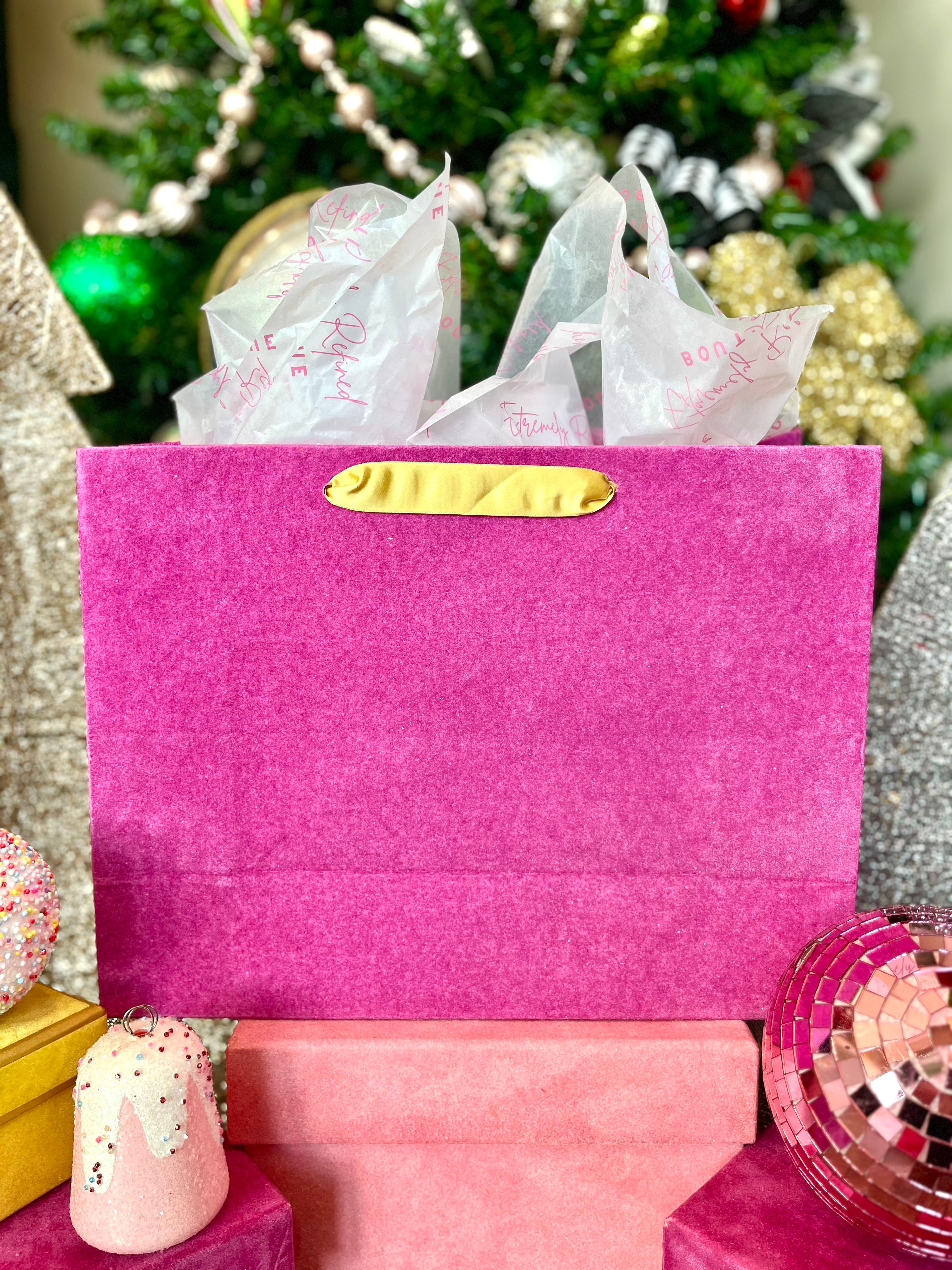 Large Velvet Gift Bag