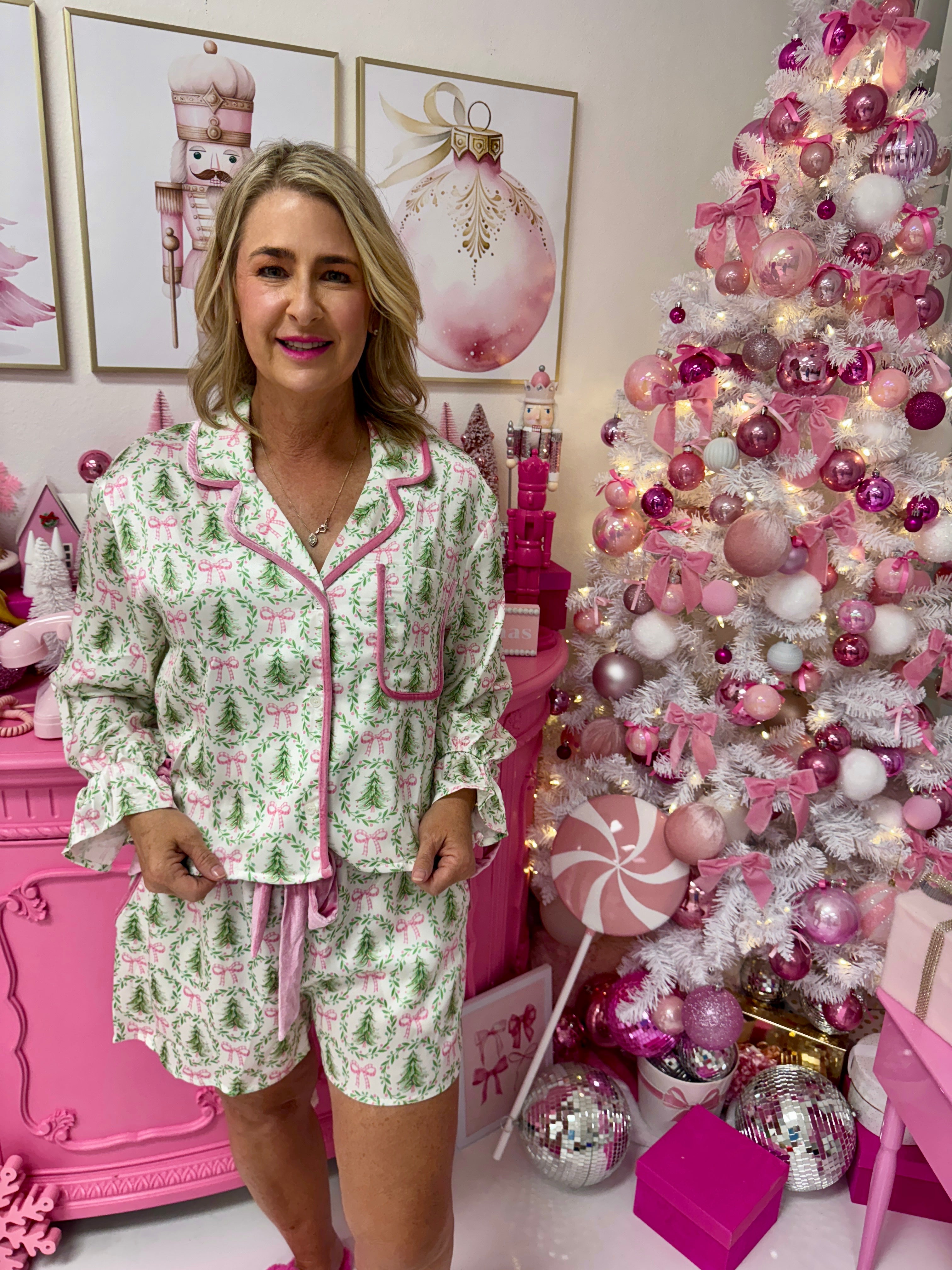 Christmas Tree PJ Set