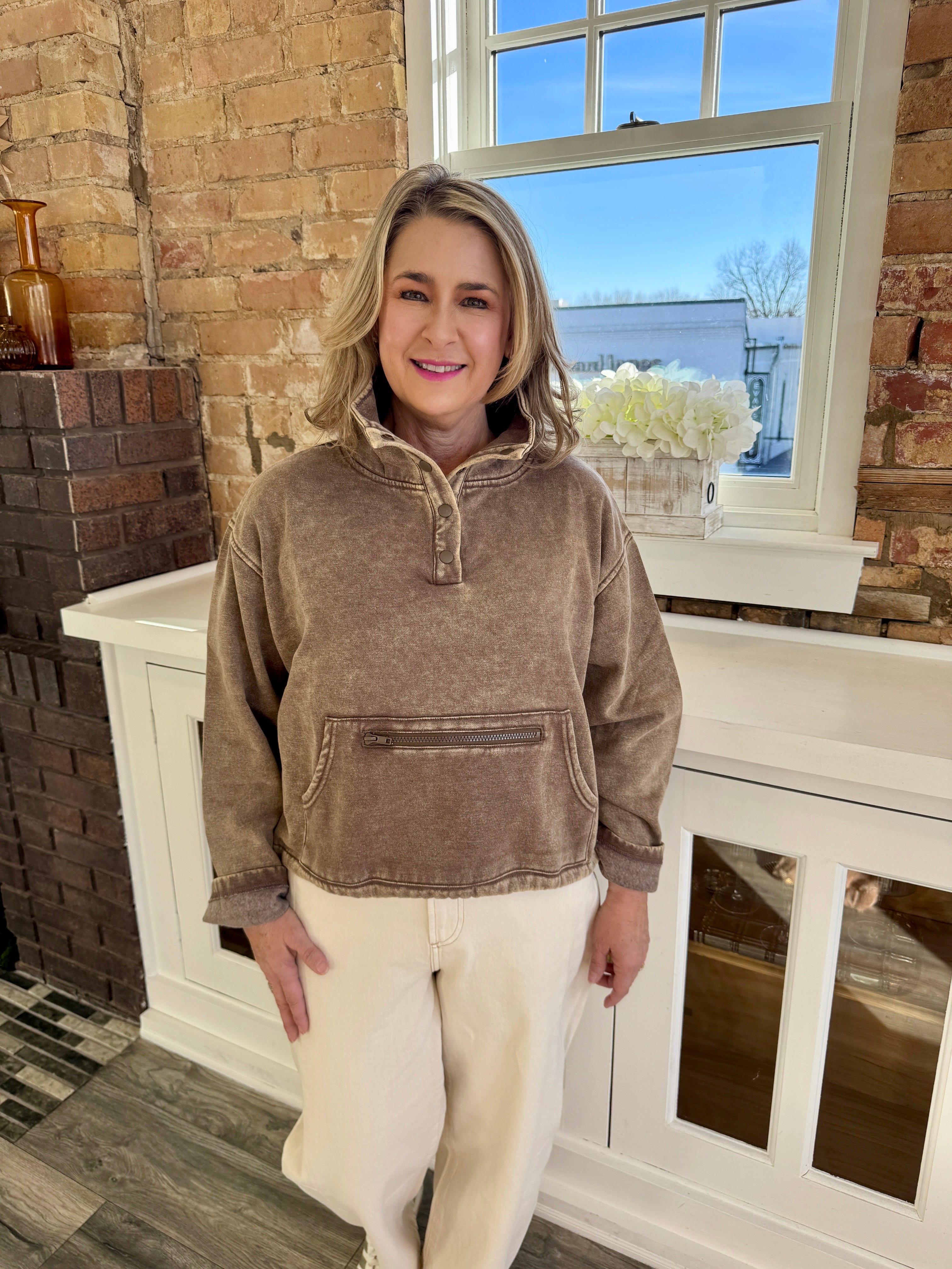 Addy Pullover Mocha