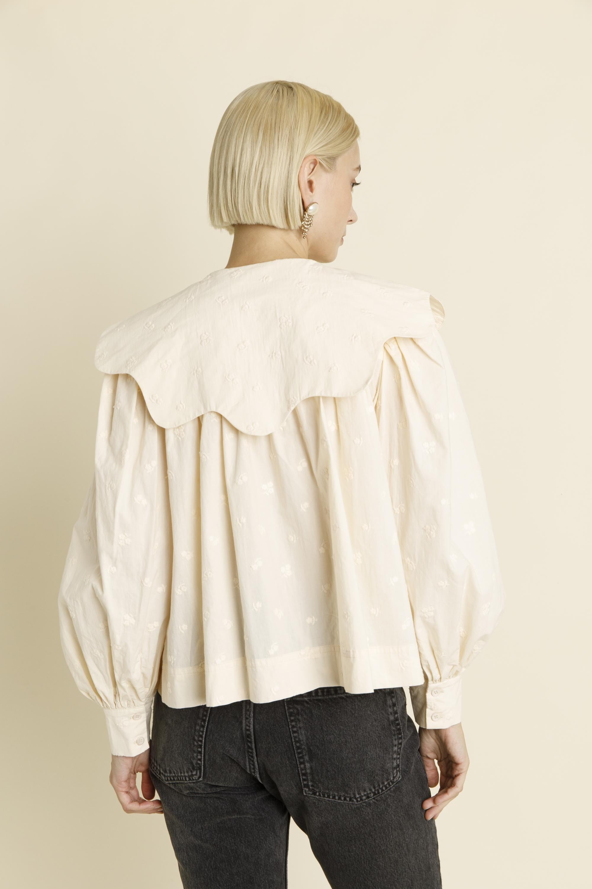 Scallop Blouse