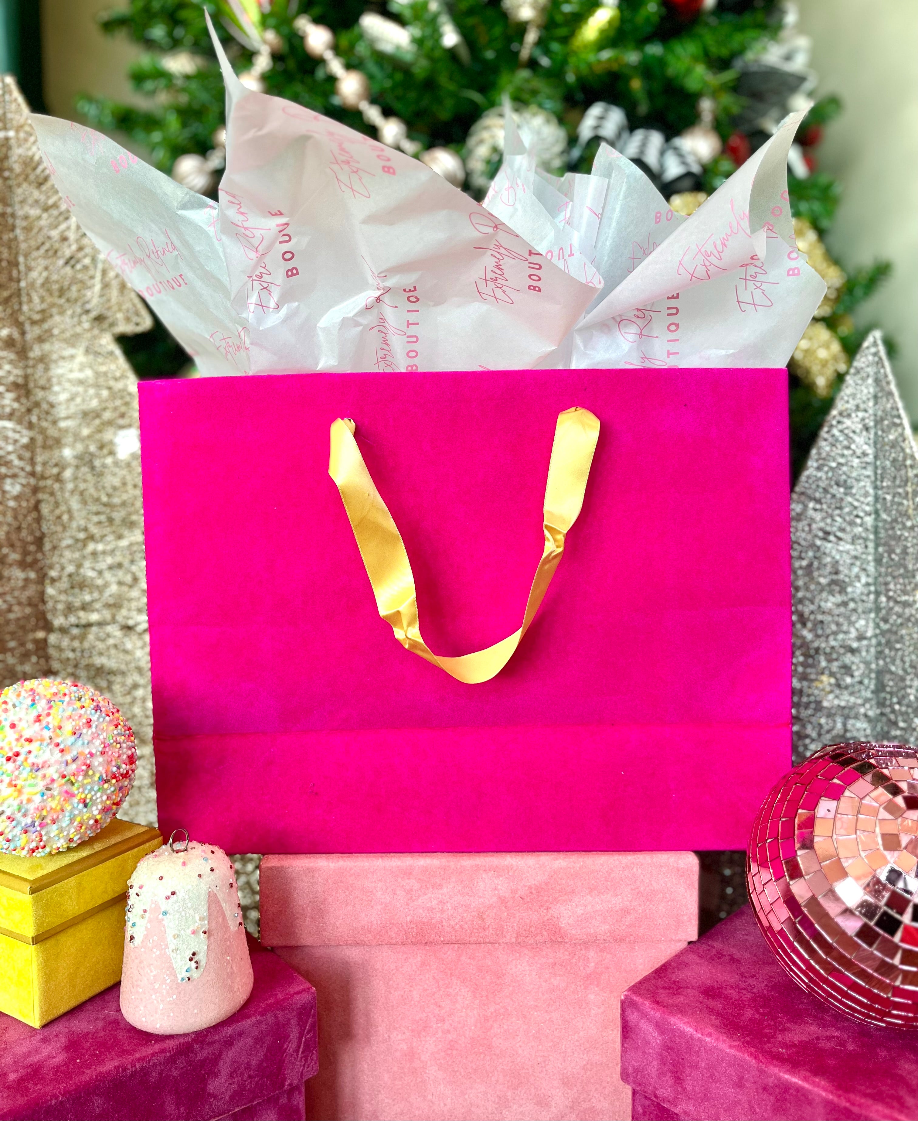 Large Velvet Gift Bag