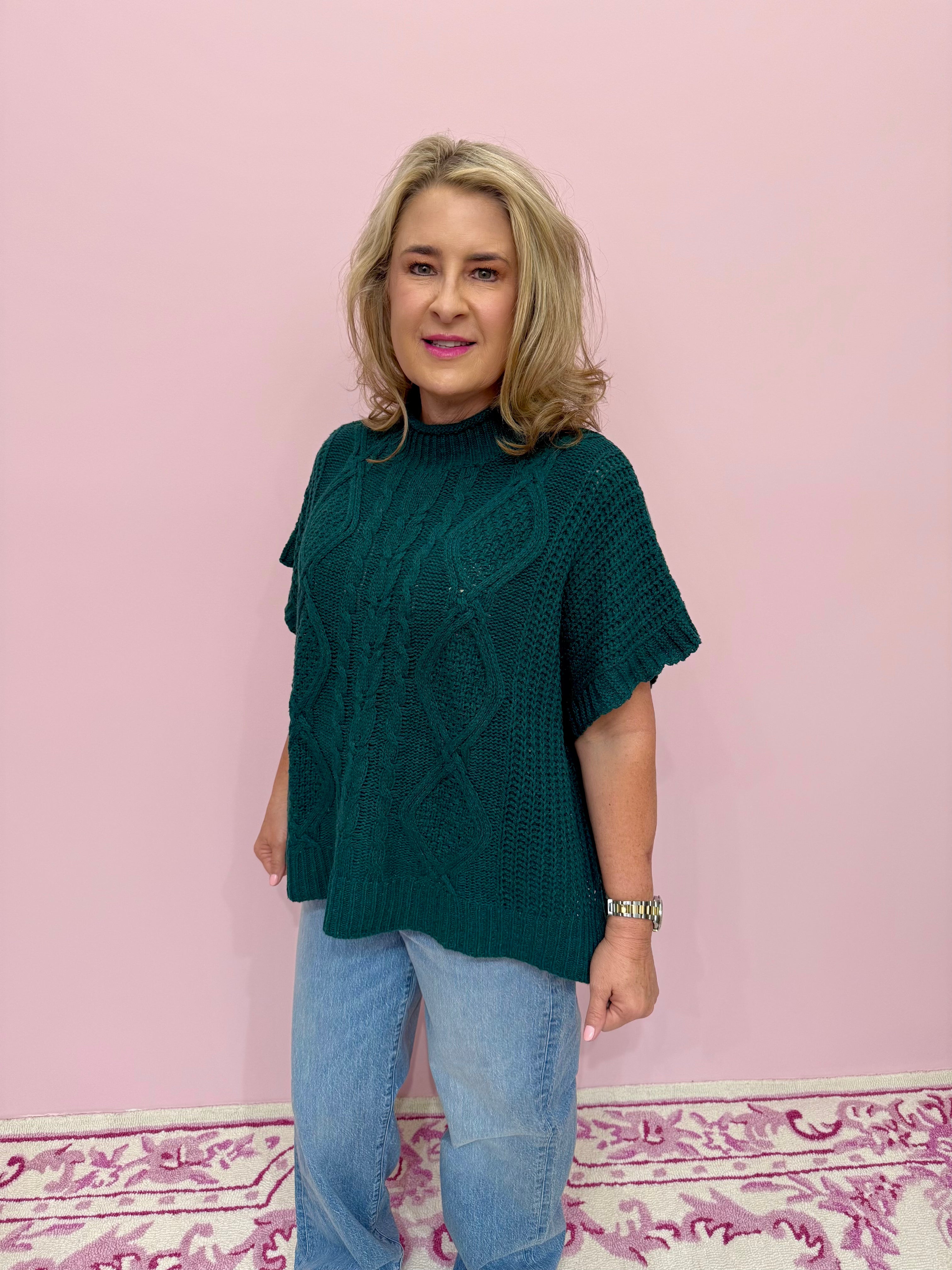 Claude Cable Knit Sweater