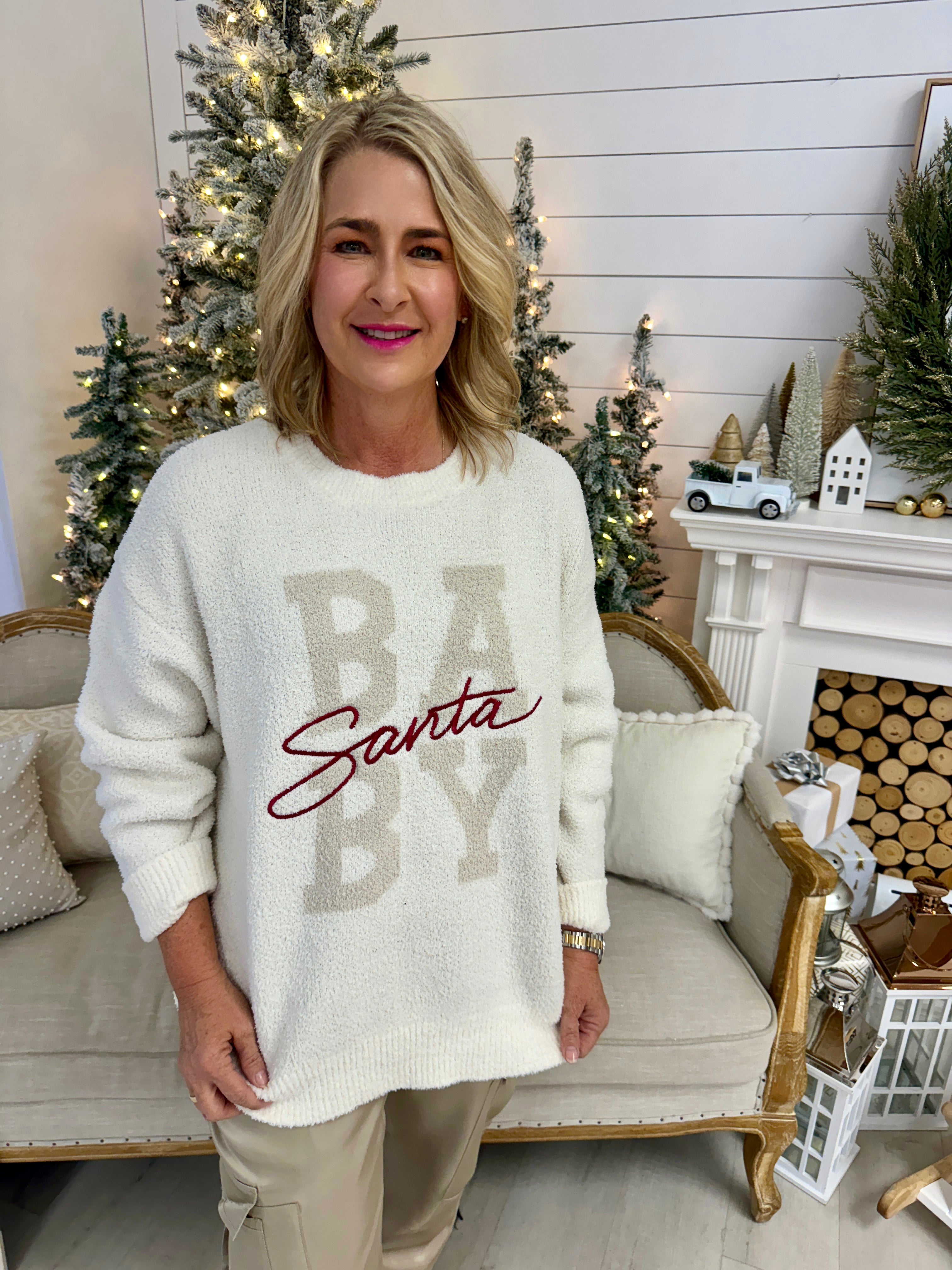 Santa Baby Cozy Sweater