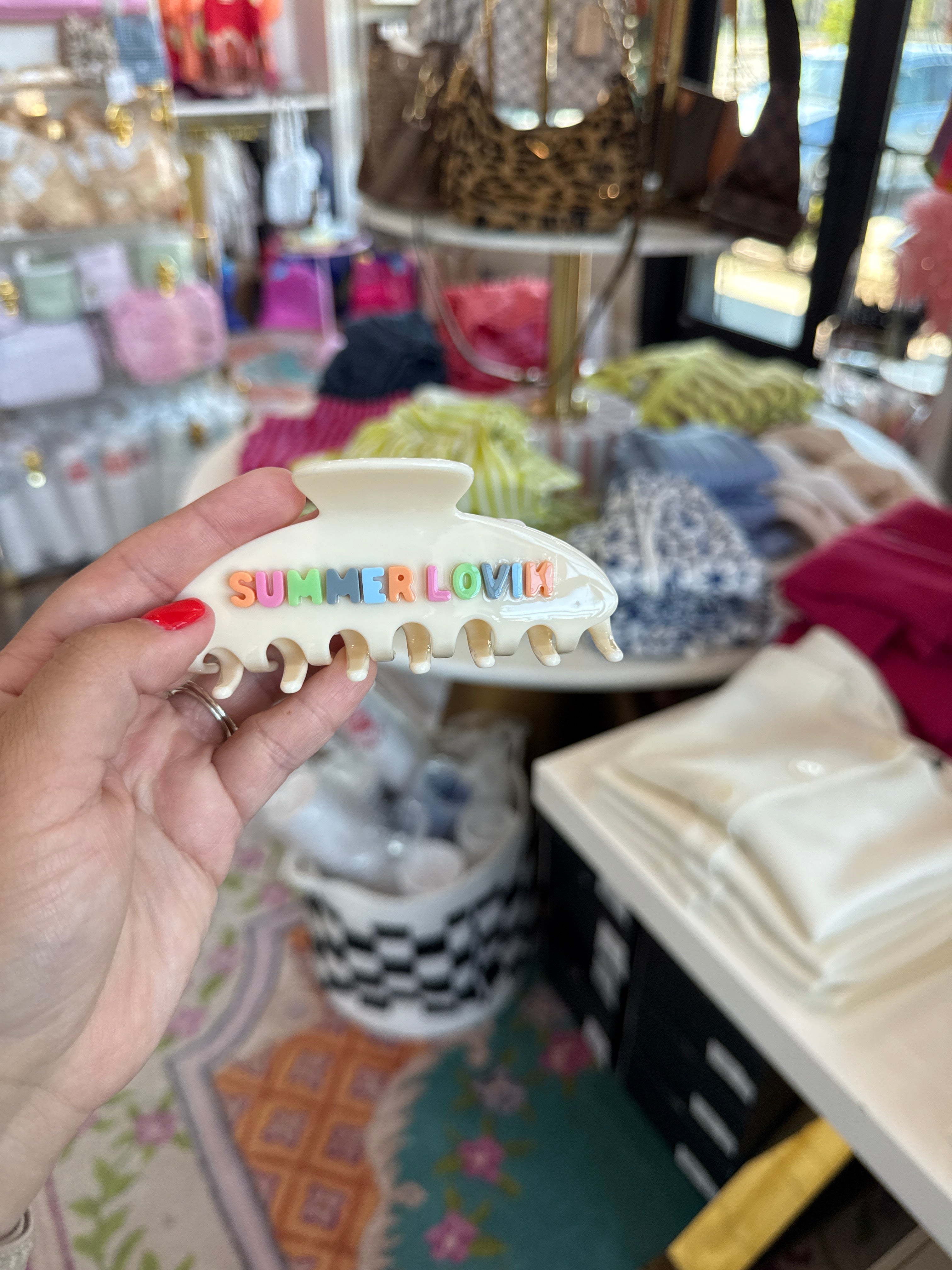 Summer Lovin Claw Clip