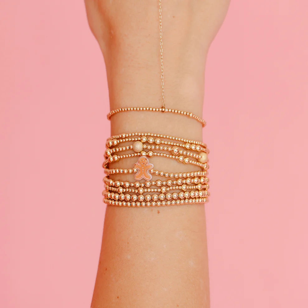 Gingerbread Man Bracelet