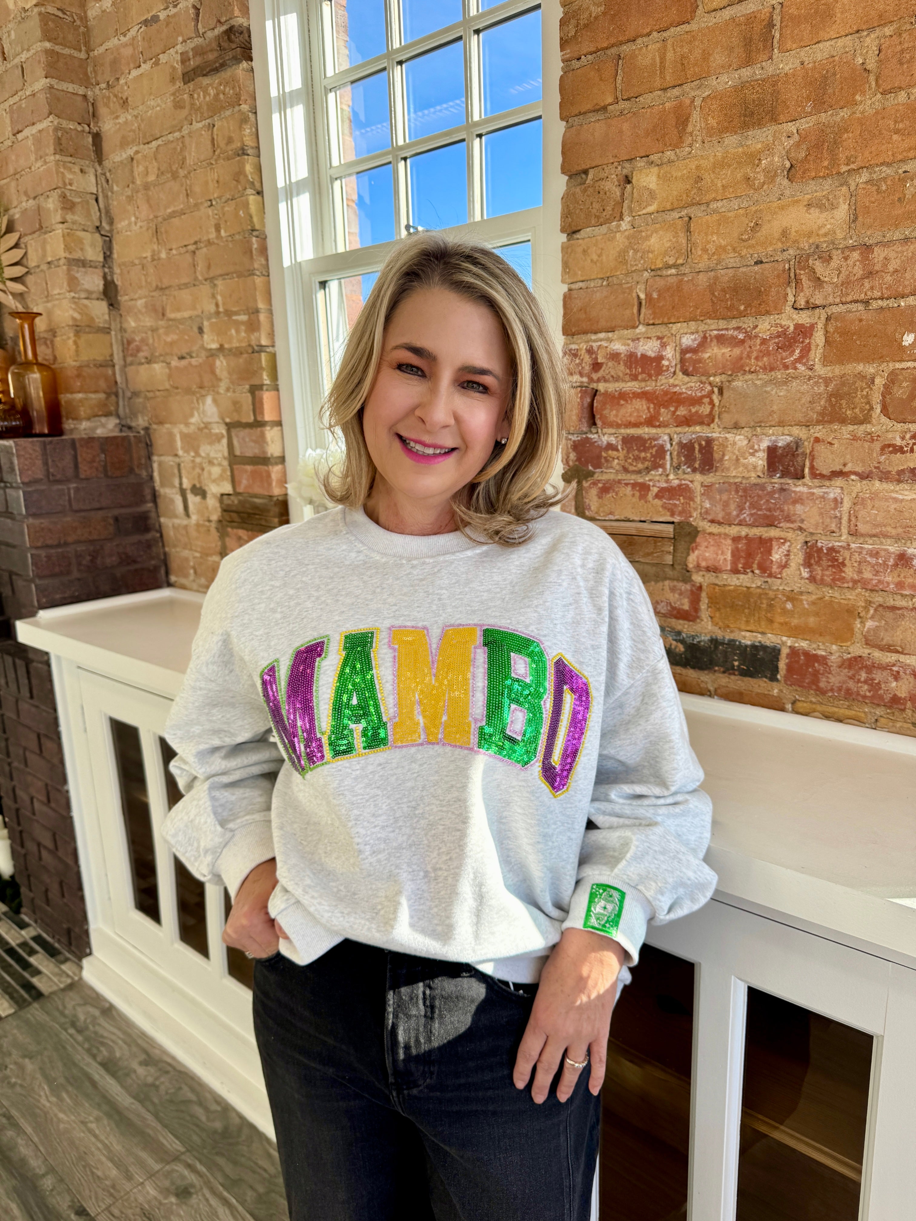 Sequin Mambo Sweatshirt