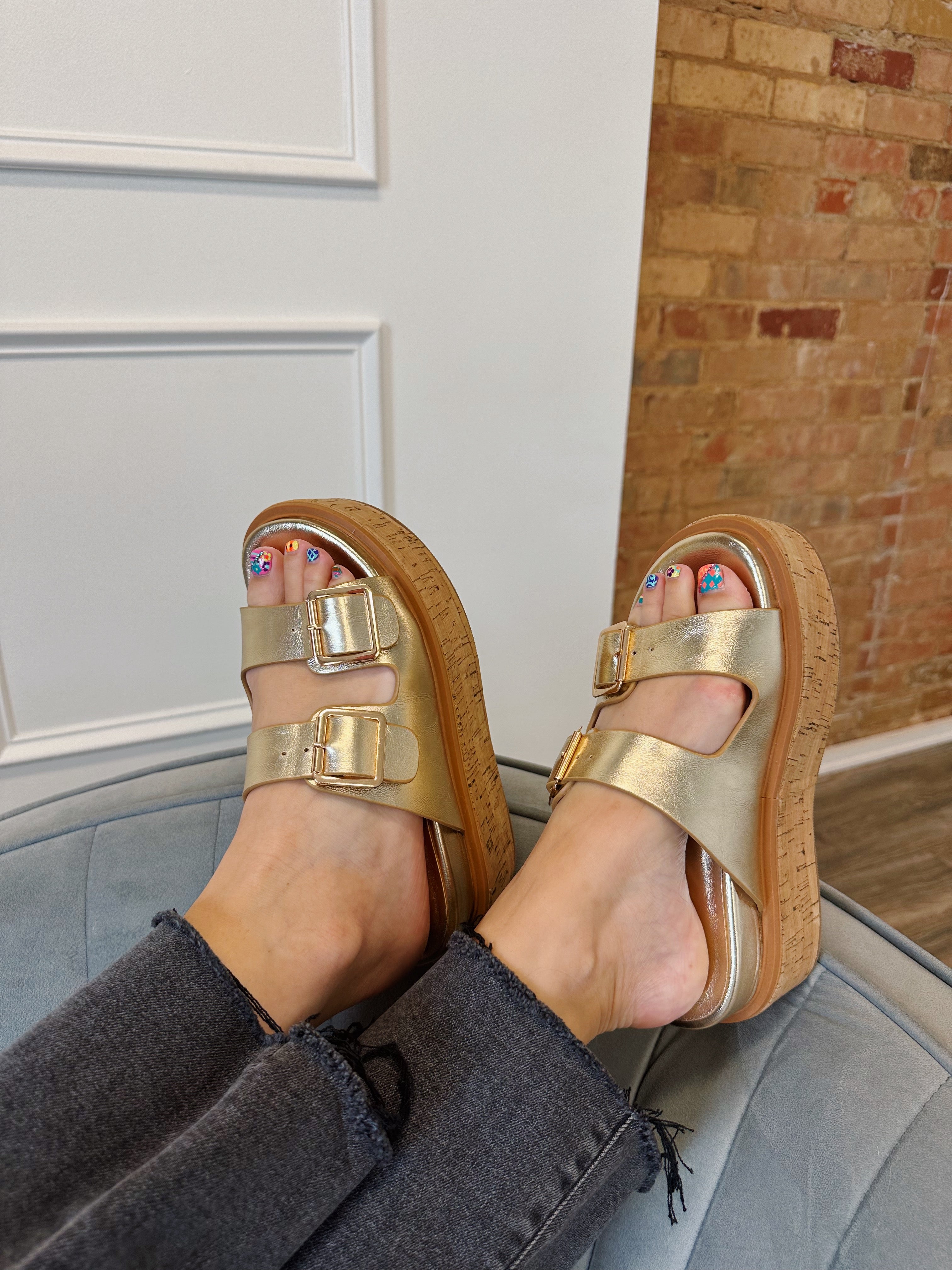 Lucinda Sandal Gold