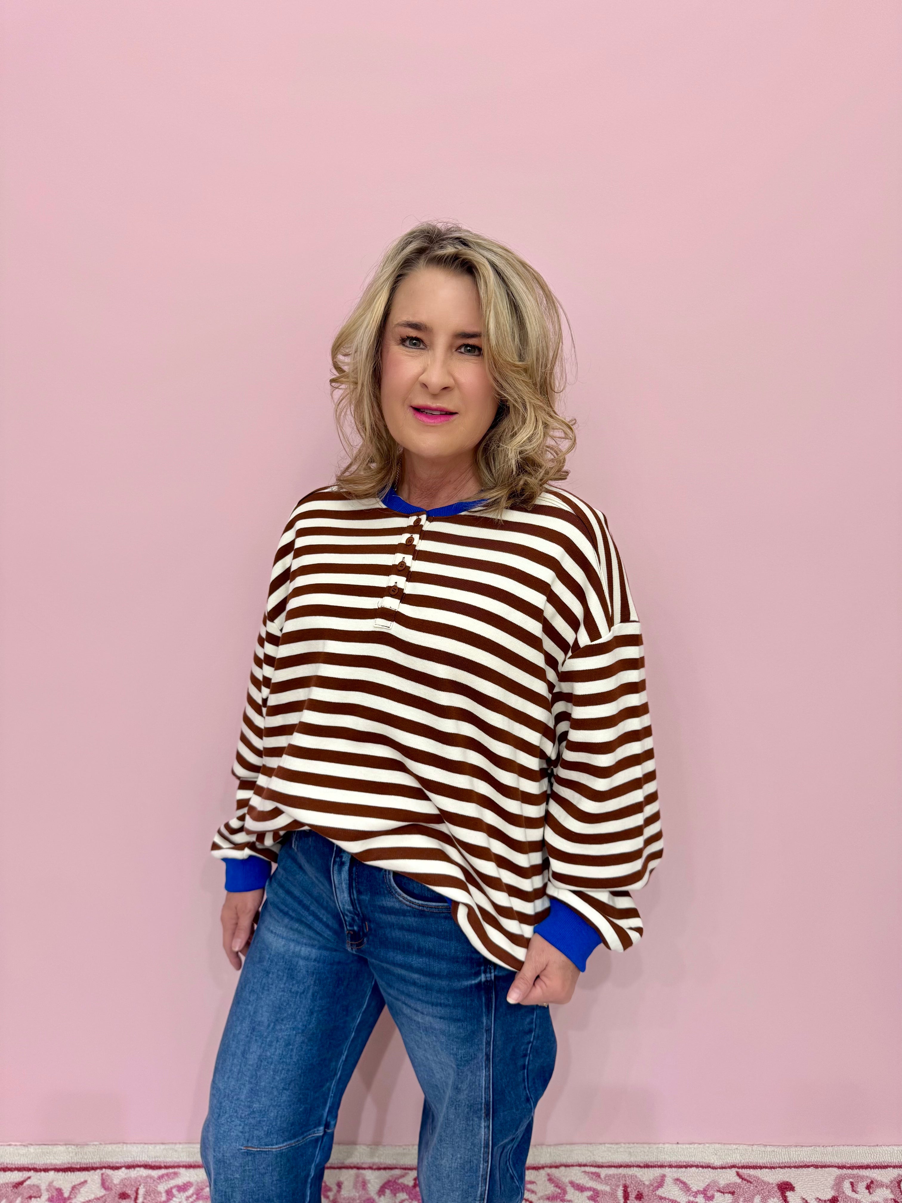 Charlie Striped Top