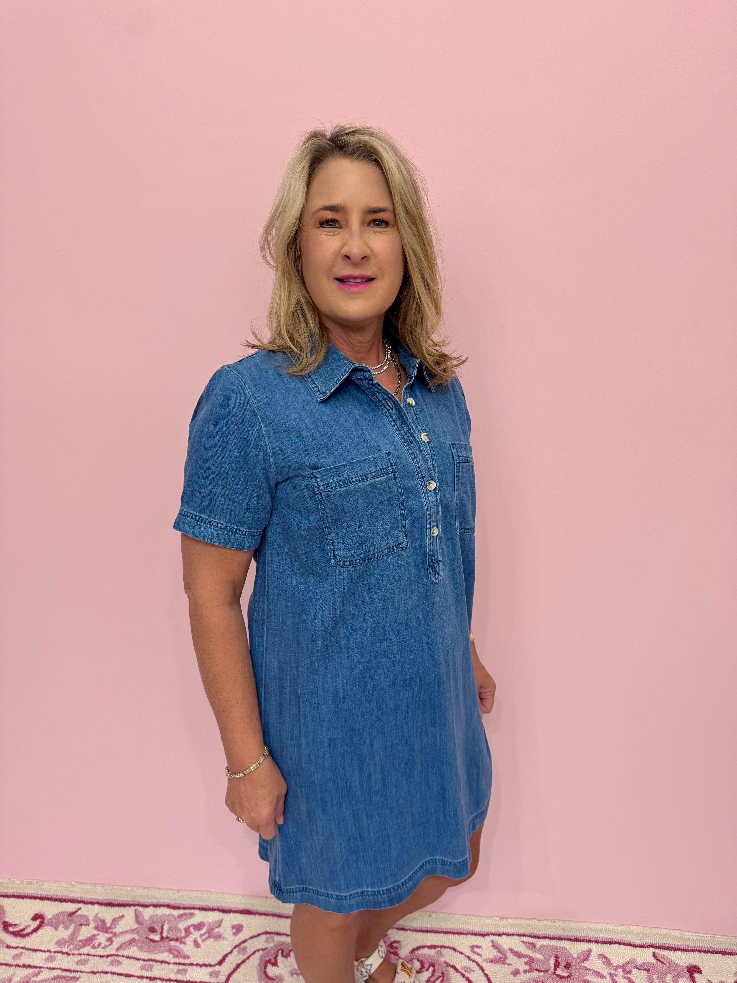 Authentic Denim Mini Dress