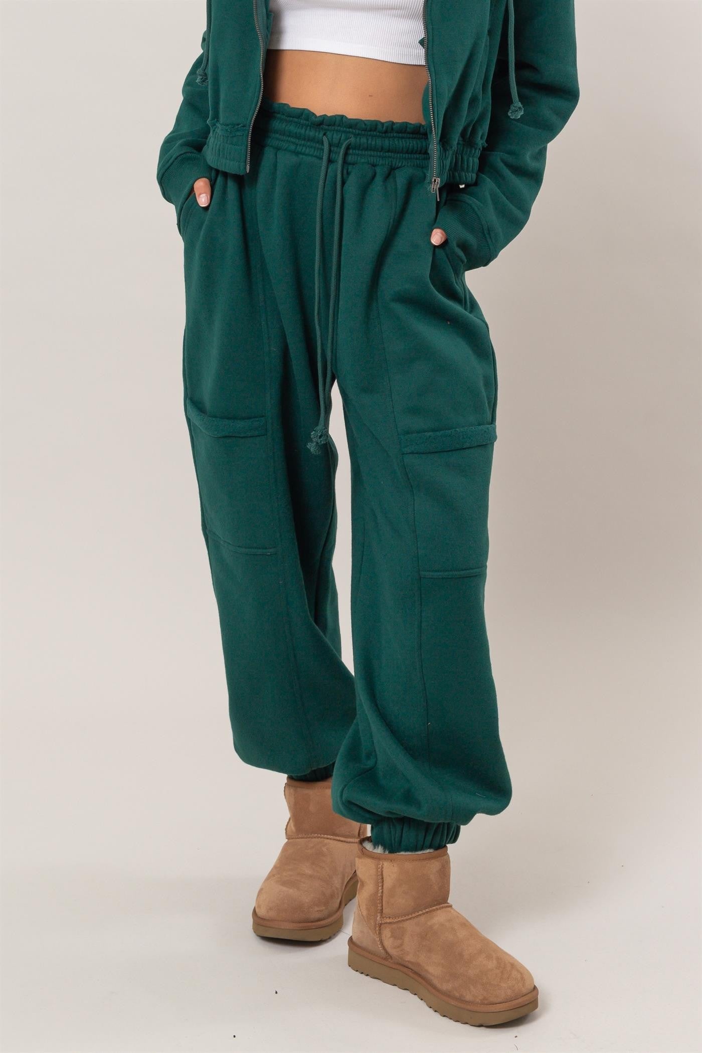 Claran Jogger Dark Green