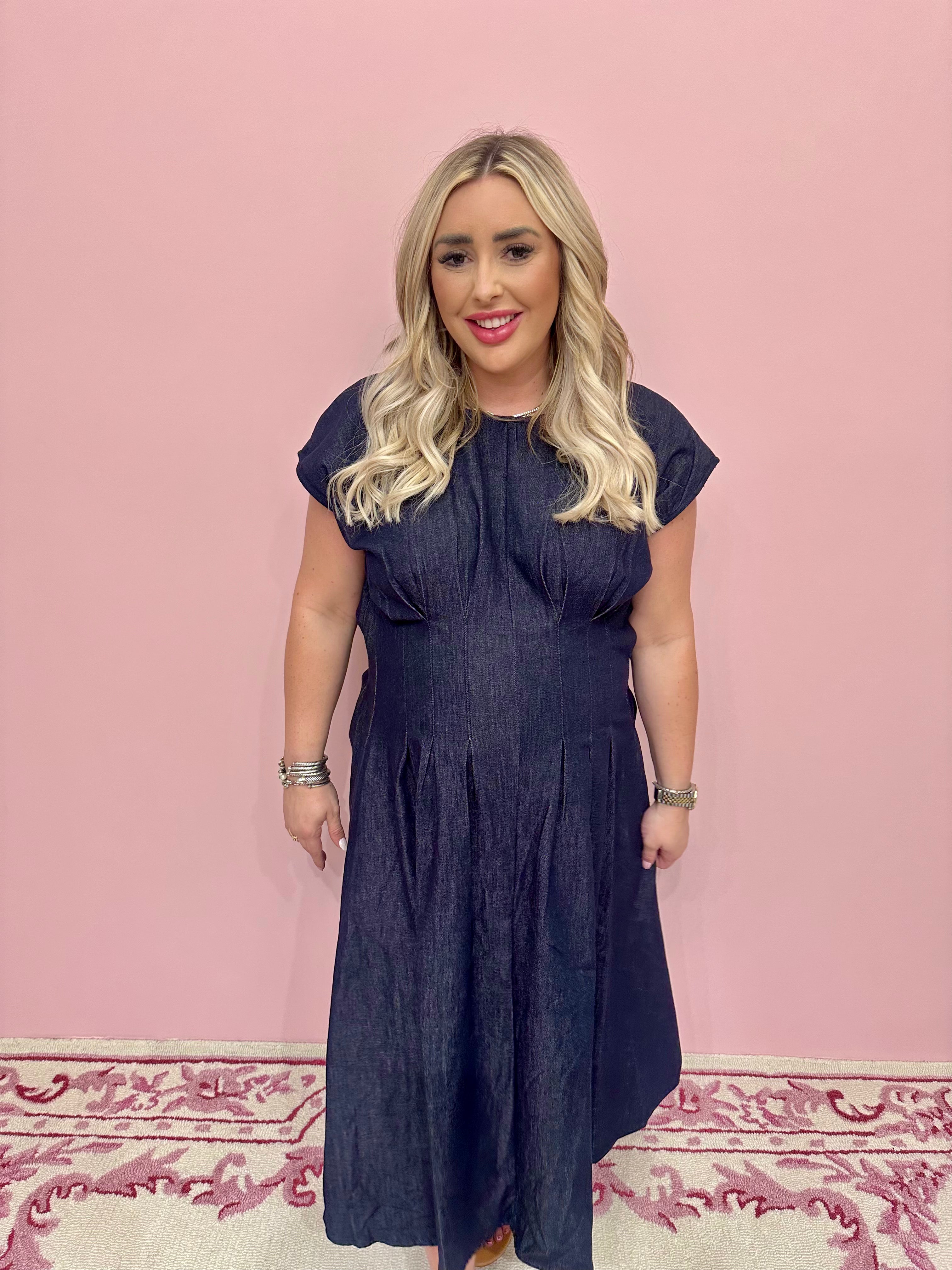 Smith Denim Midi Dress