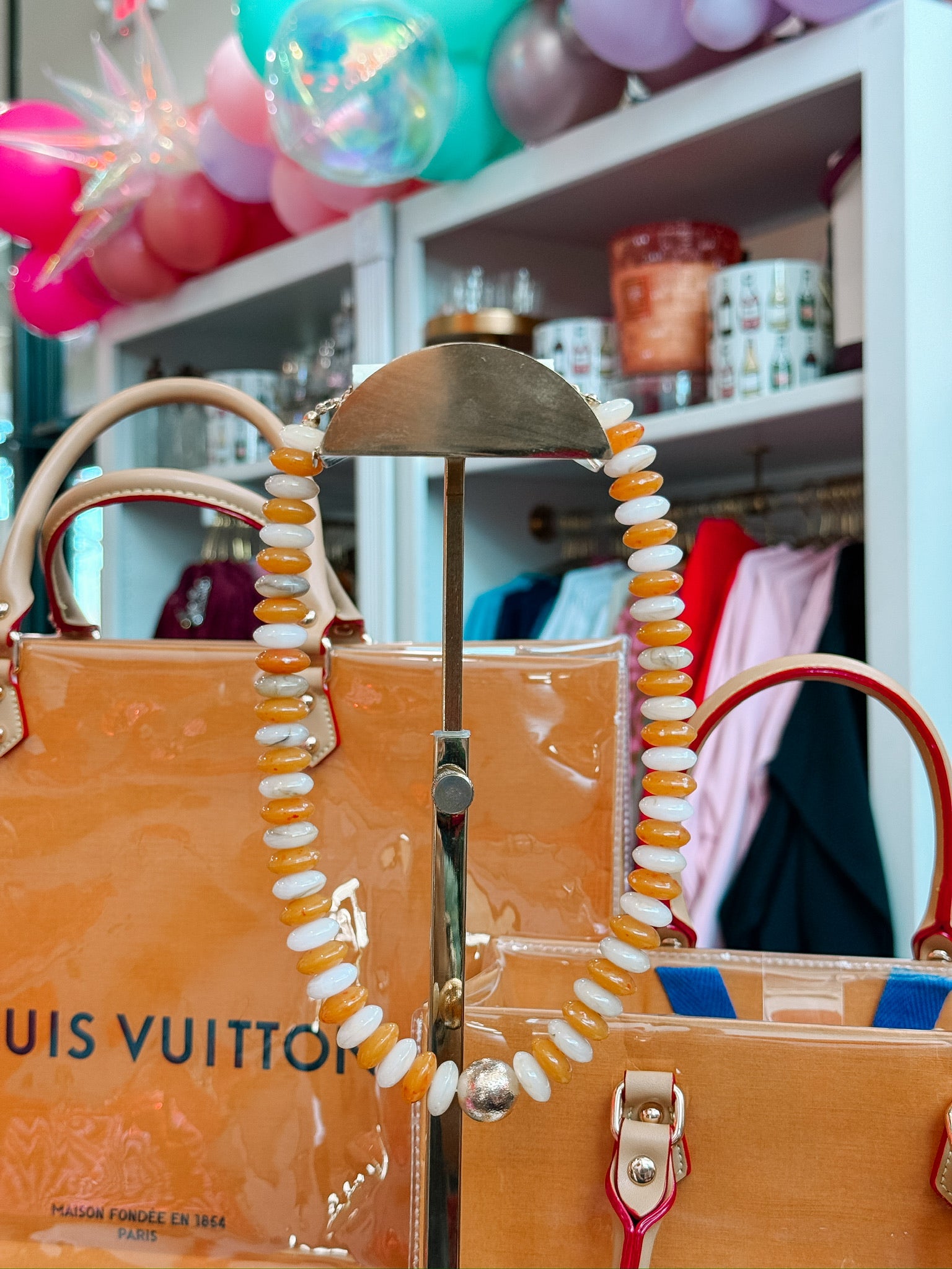 Big Beaded Colorful Necklace