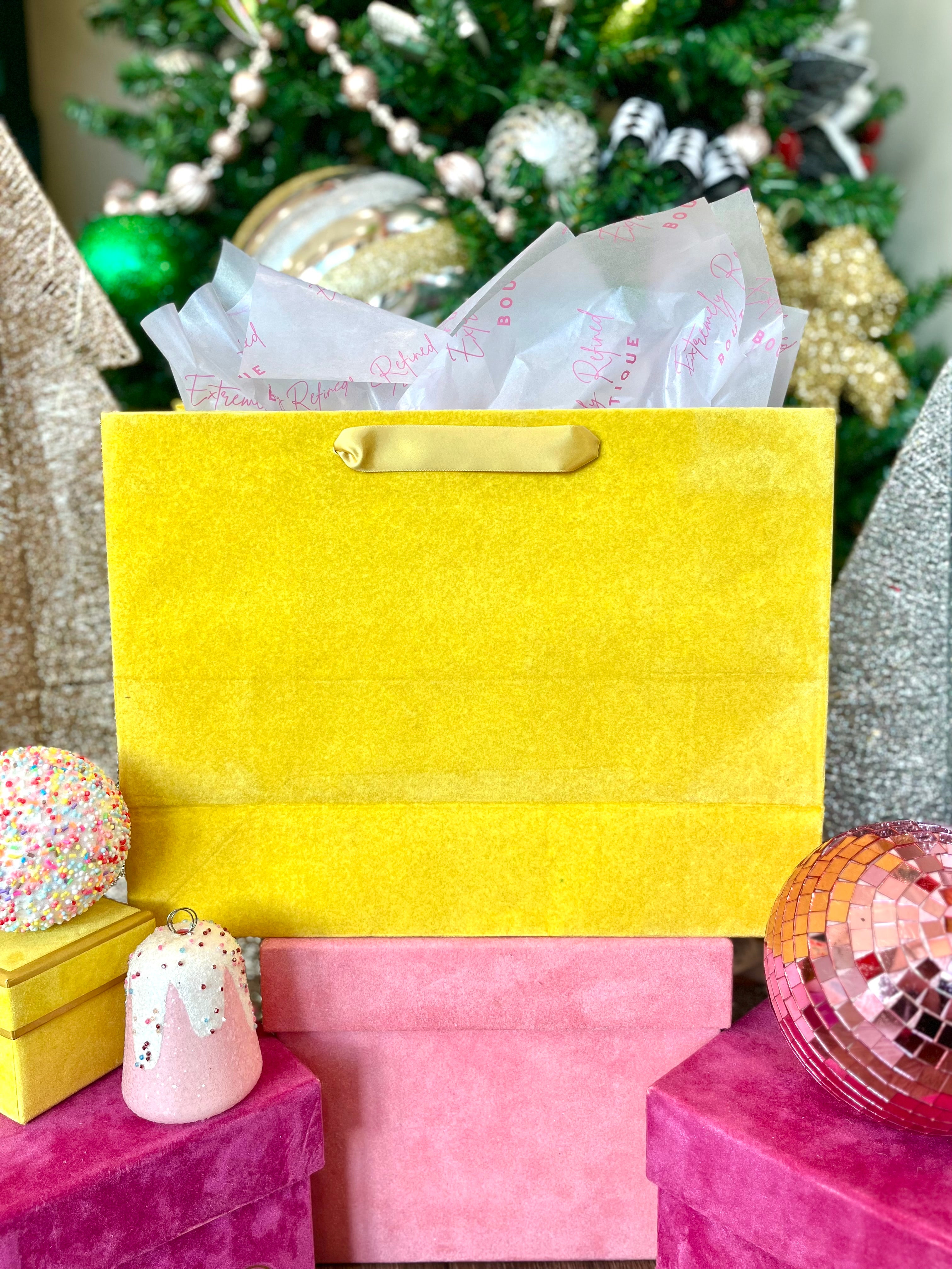 Large Velvet Gift Bag