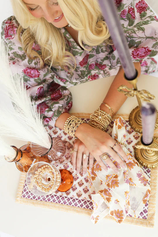 Plum Purple June Bracelet