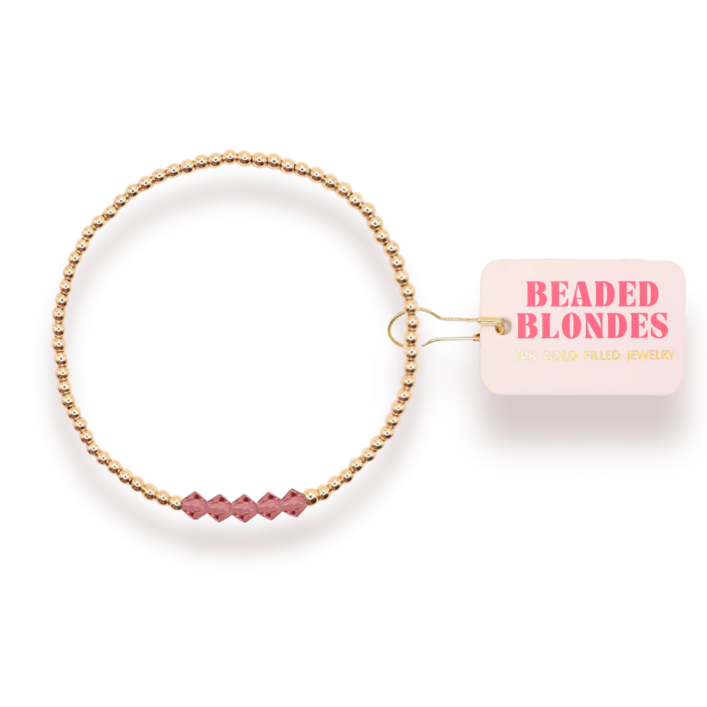 Blush Pink Kim Bracelet