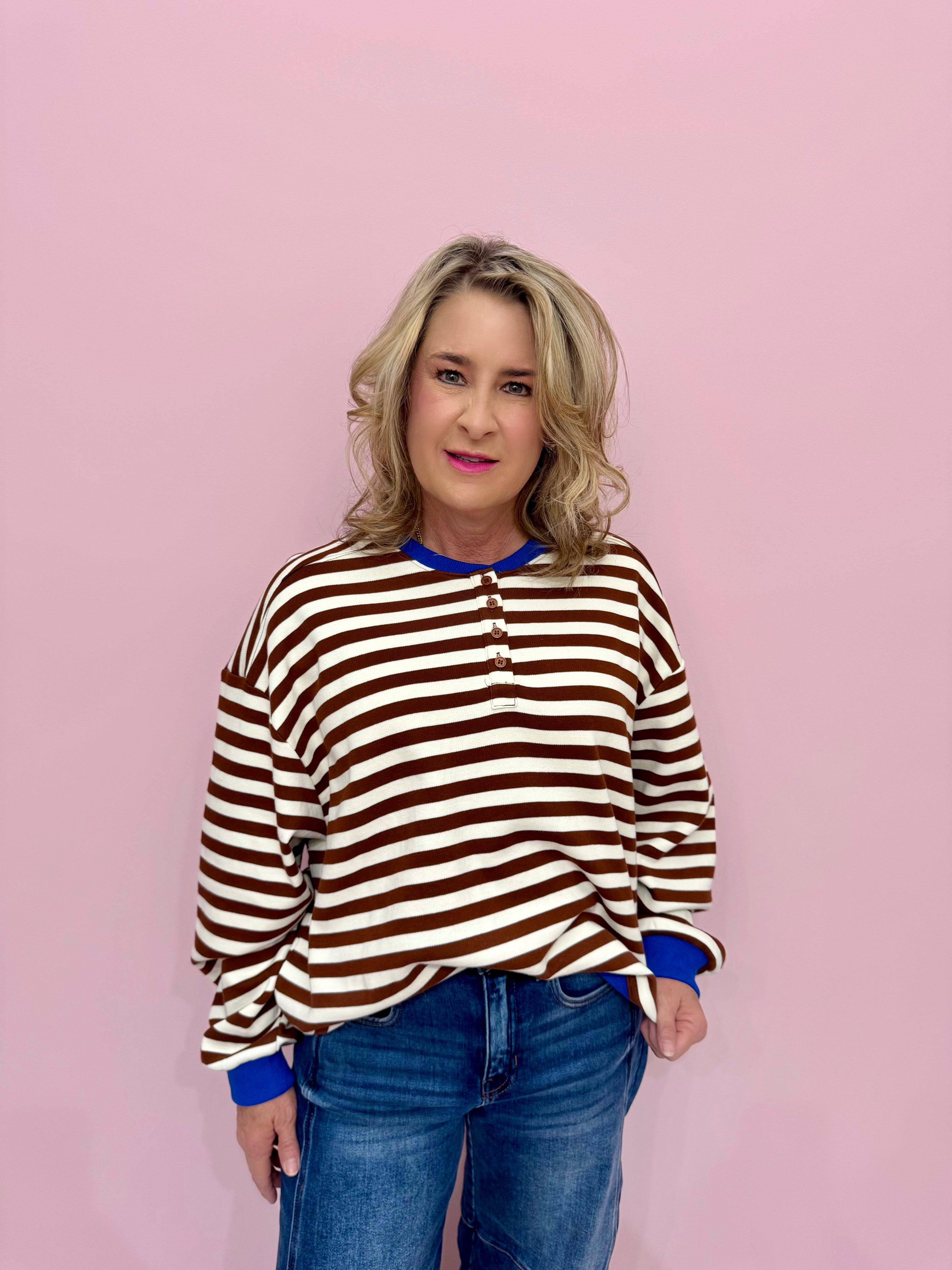 Charlie Striped Top