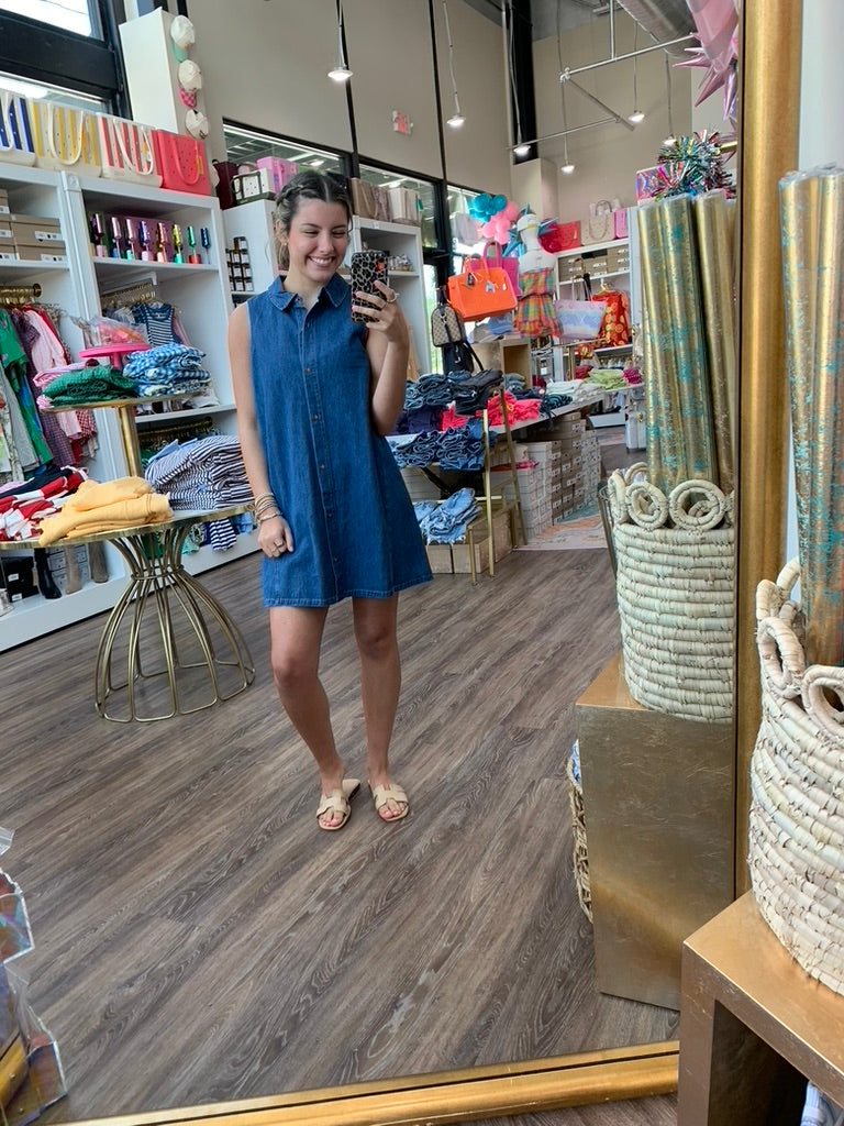 New Day Denim Mini Dress
