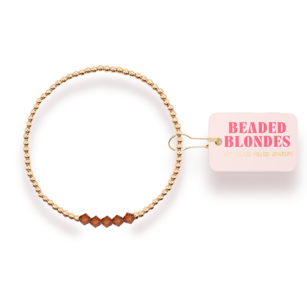 Cocoa Brown Kim Bracelet