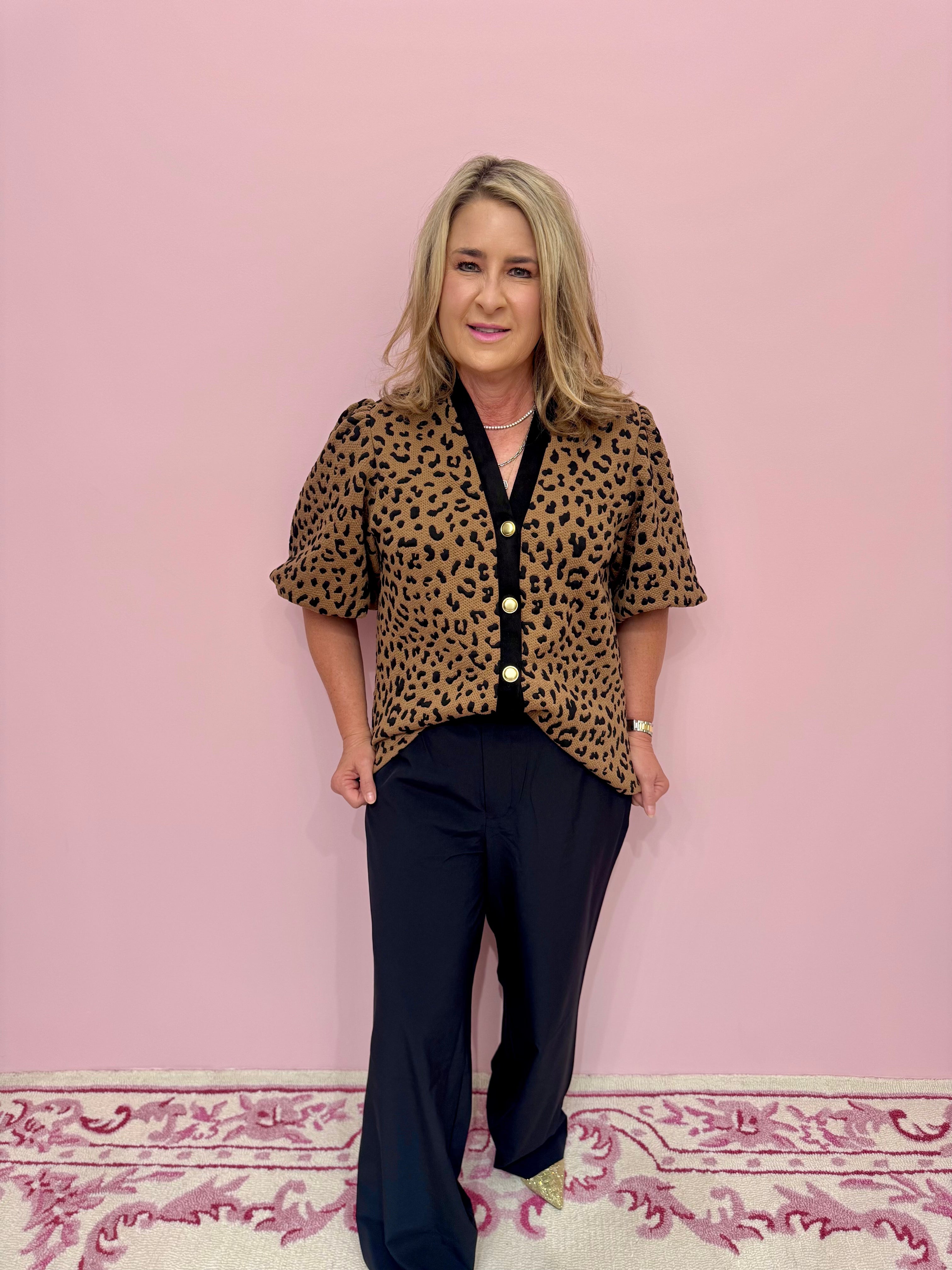 Shy Girl High Rise Crop Flare After Party