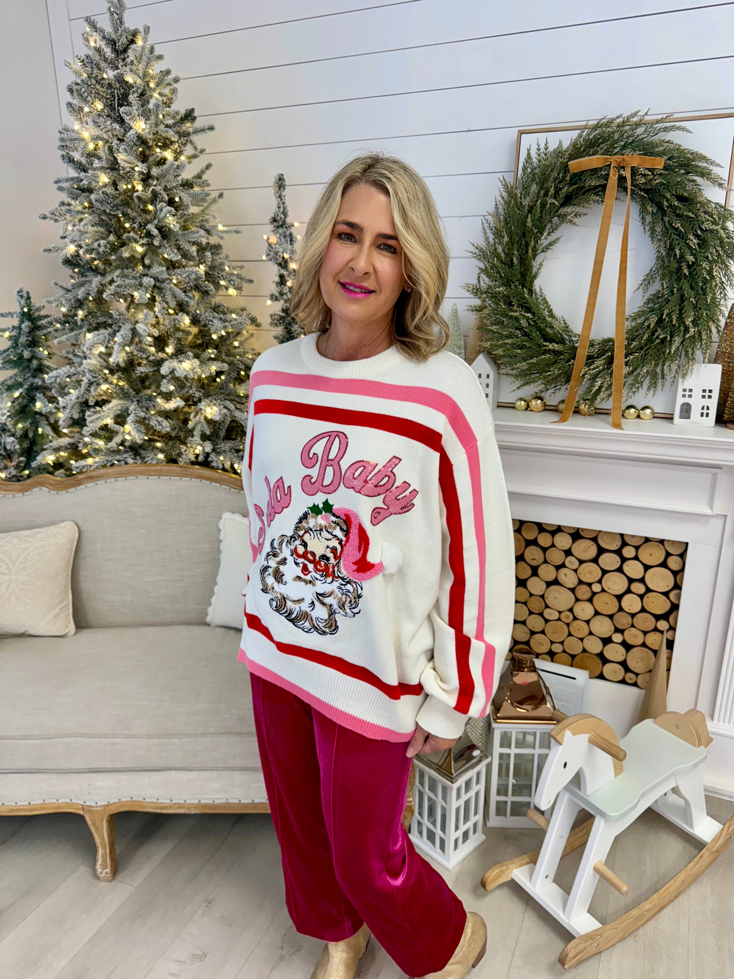 Santa Baby Sweater