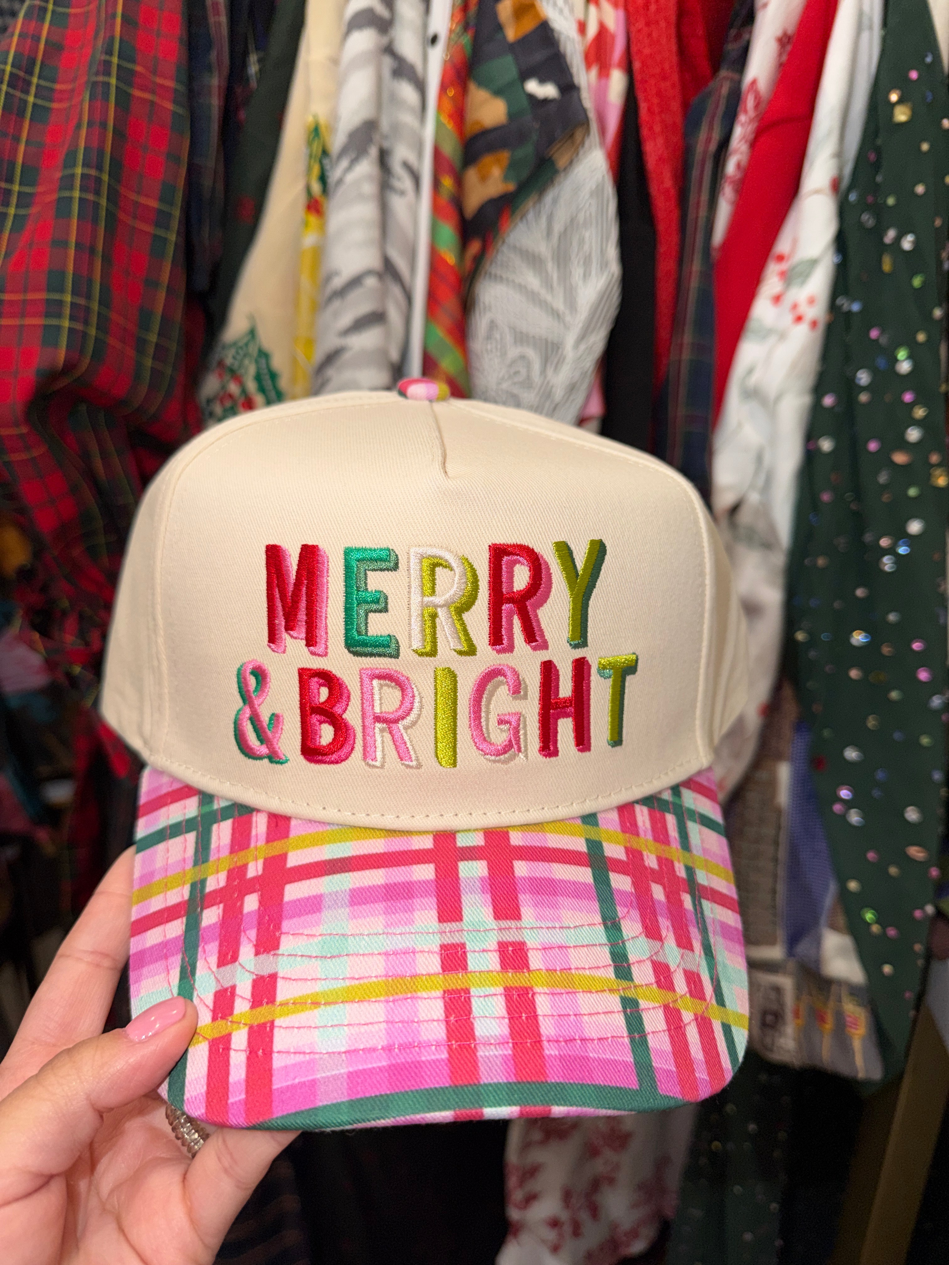 Merry & Bright Trucker Hat