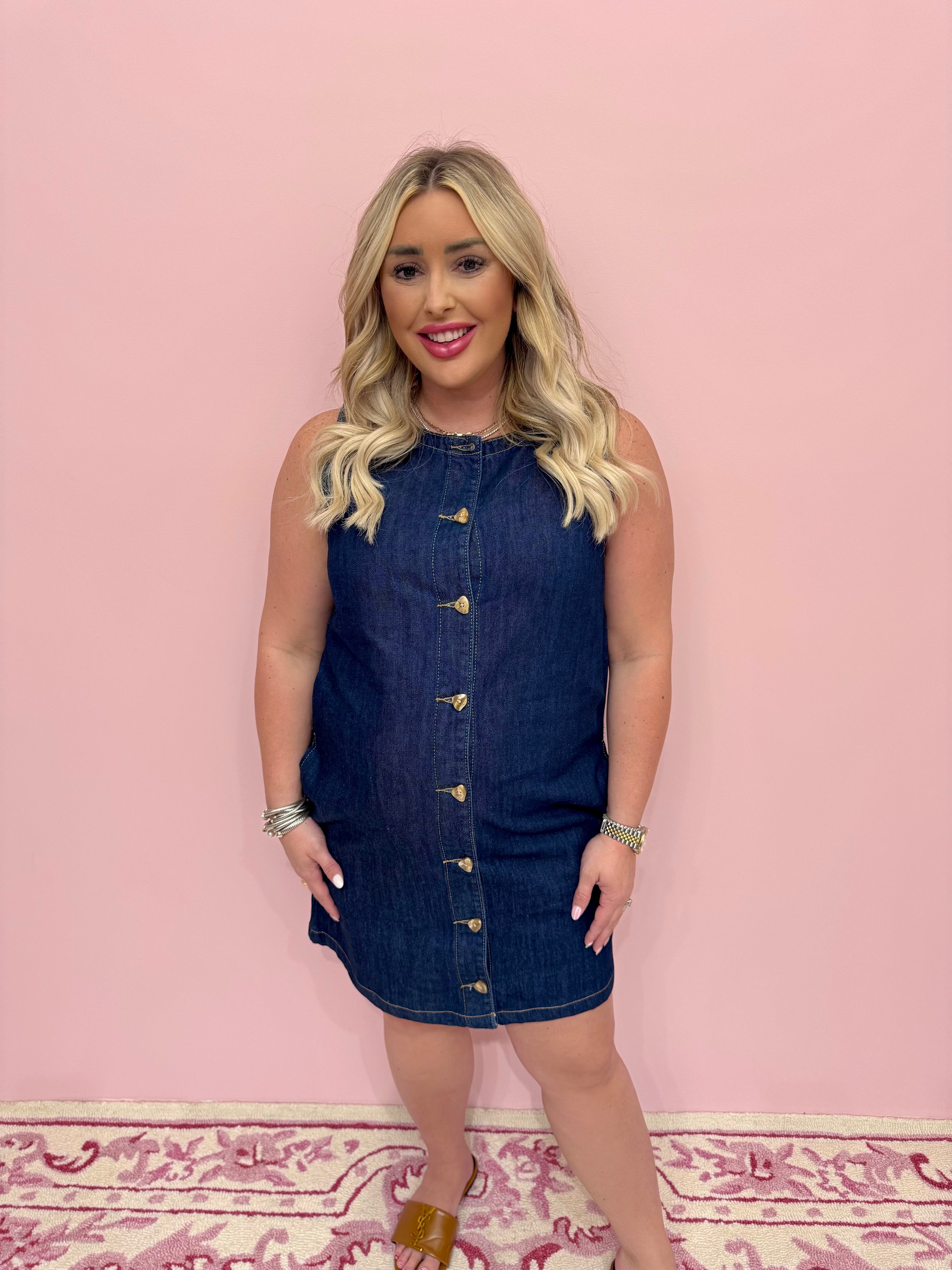 Darla Denim Mini Dress