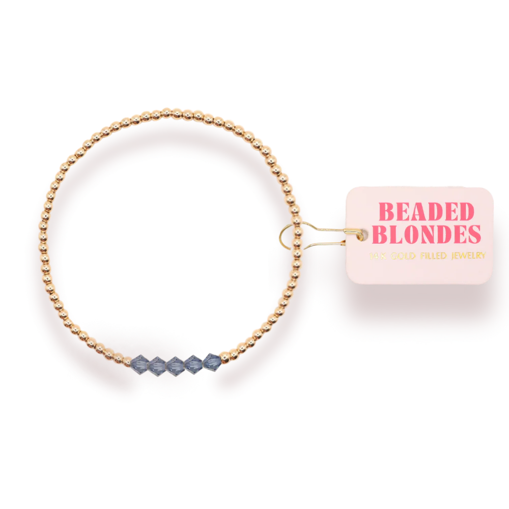 Ice Blue Kim Bracelet