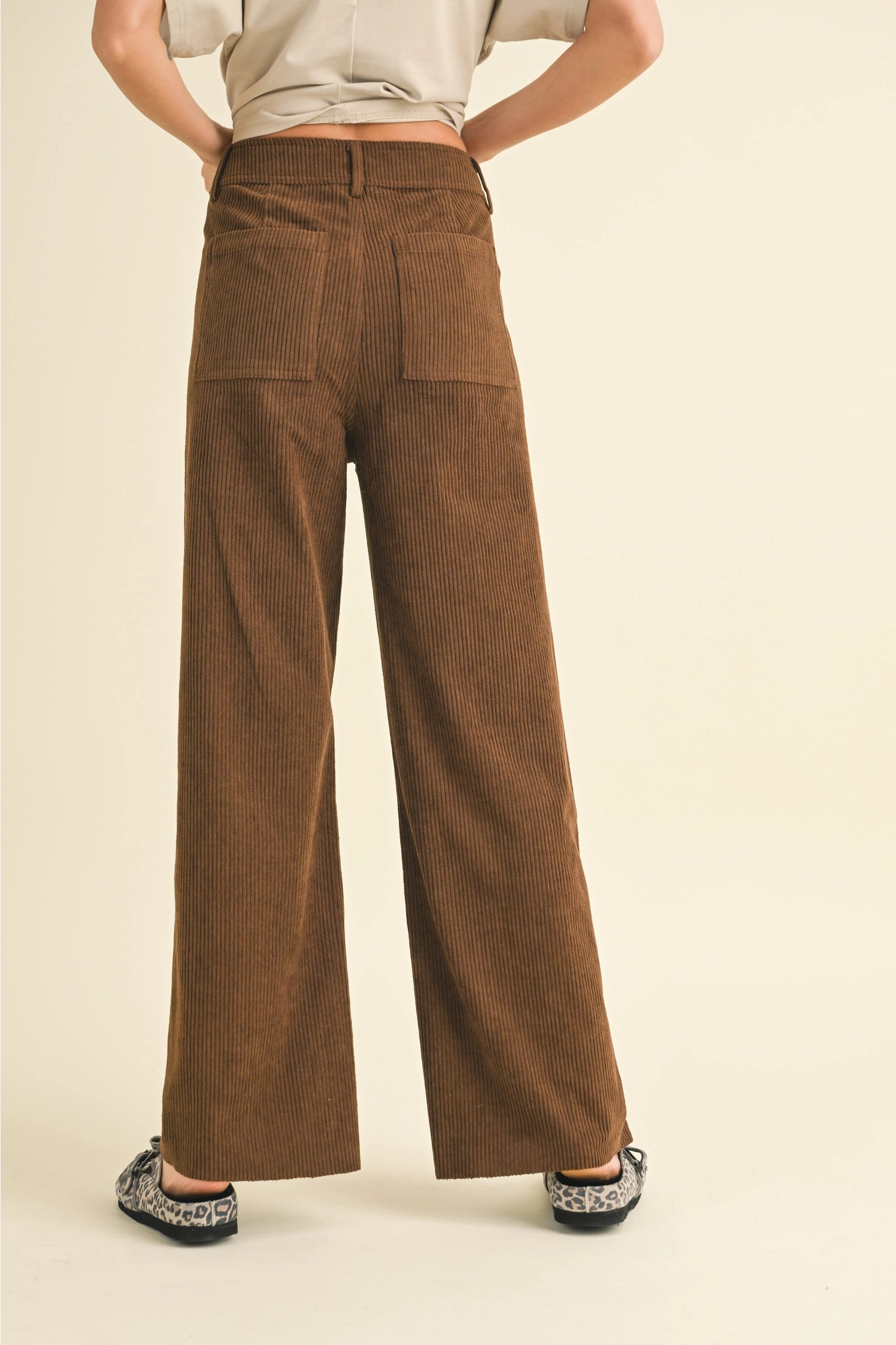 Corduroy Pocket Pants