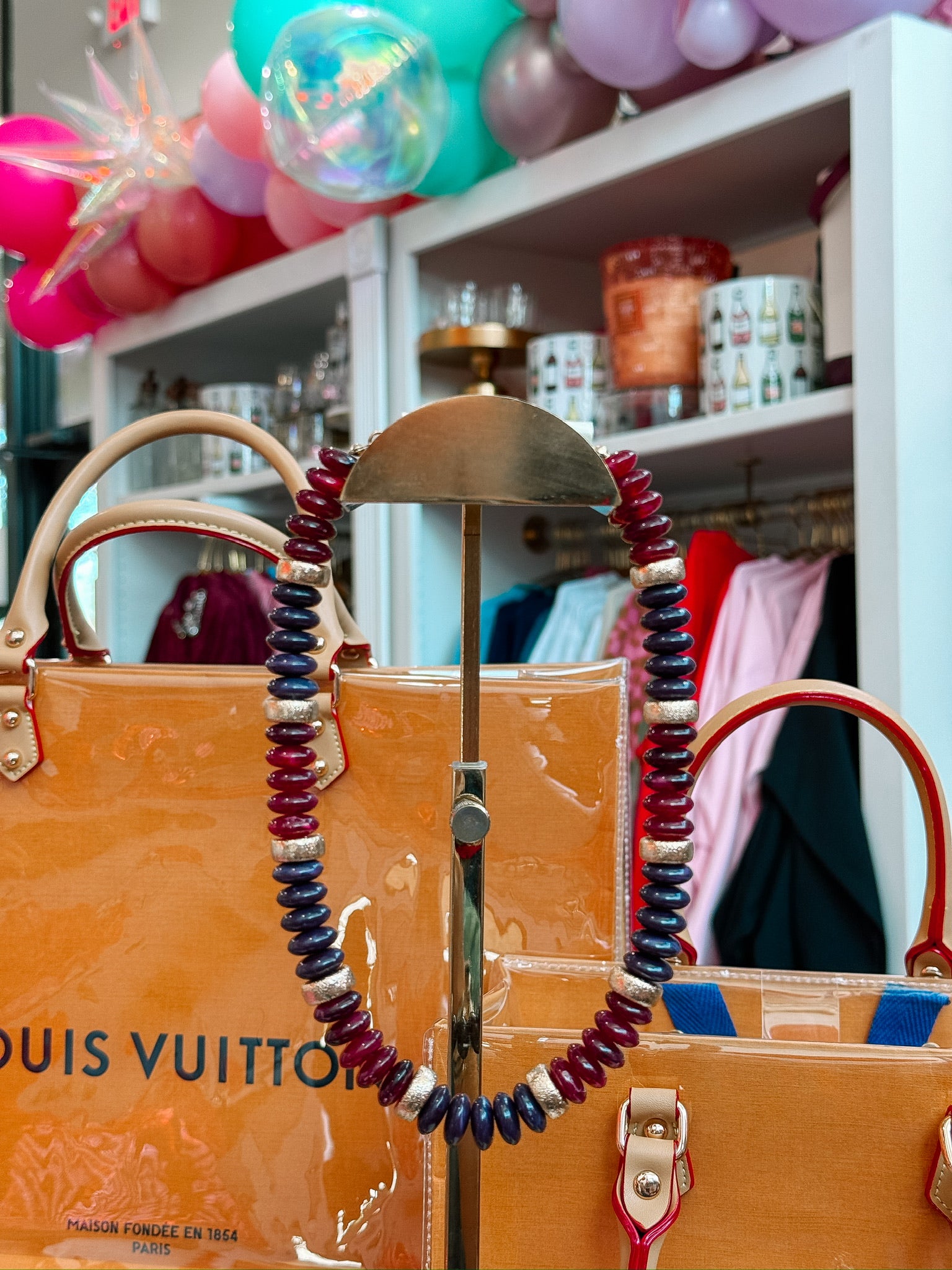 Big Beaded Colorful Necklace