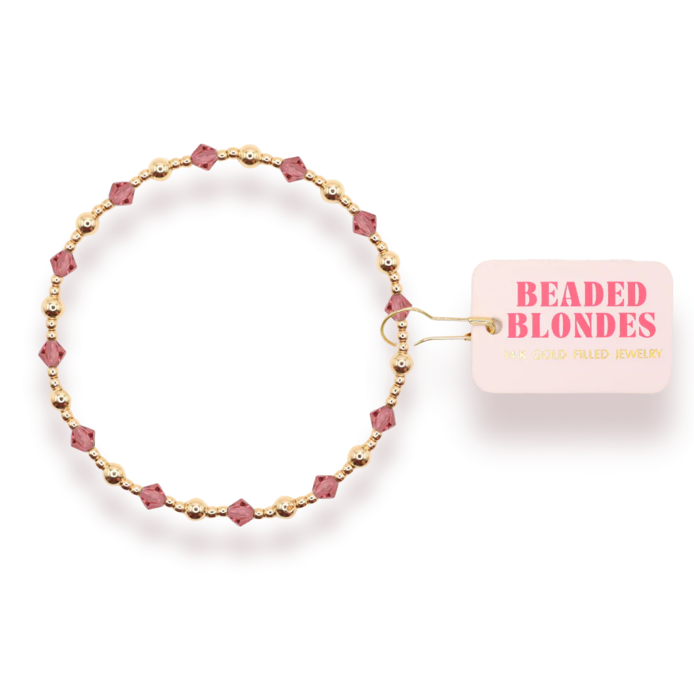 Blush Pink June Bracelet