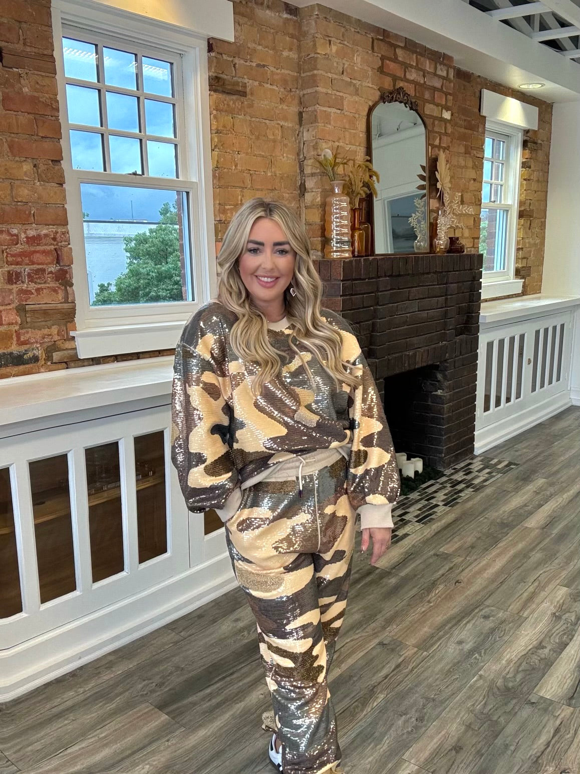 Queen of Camo Sweatshirt