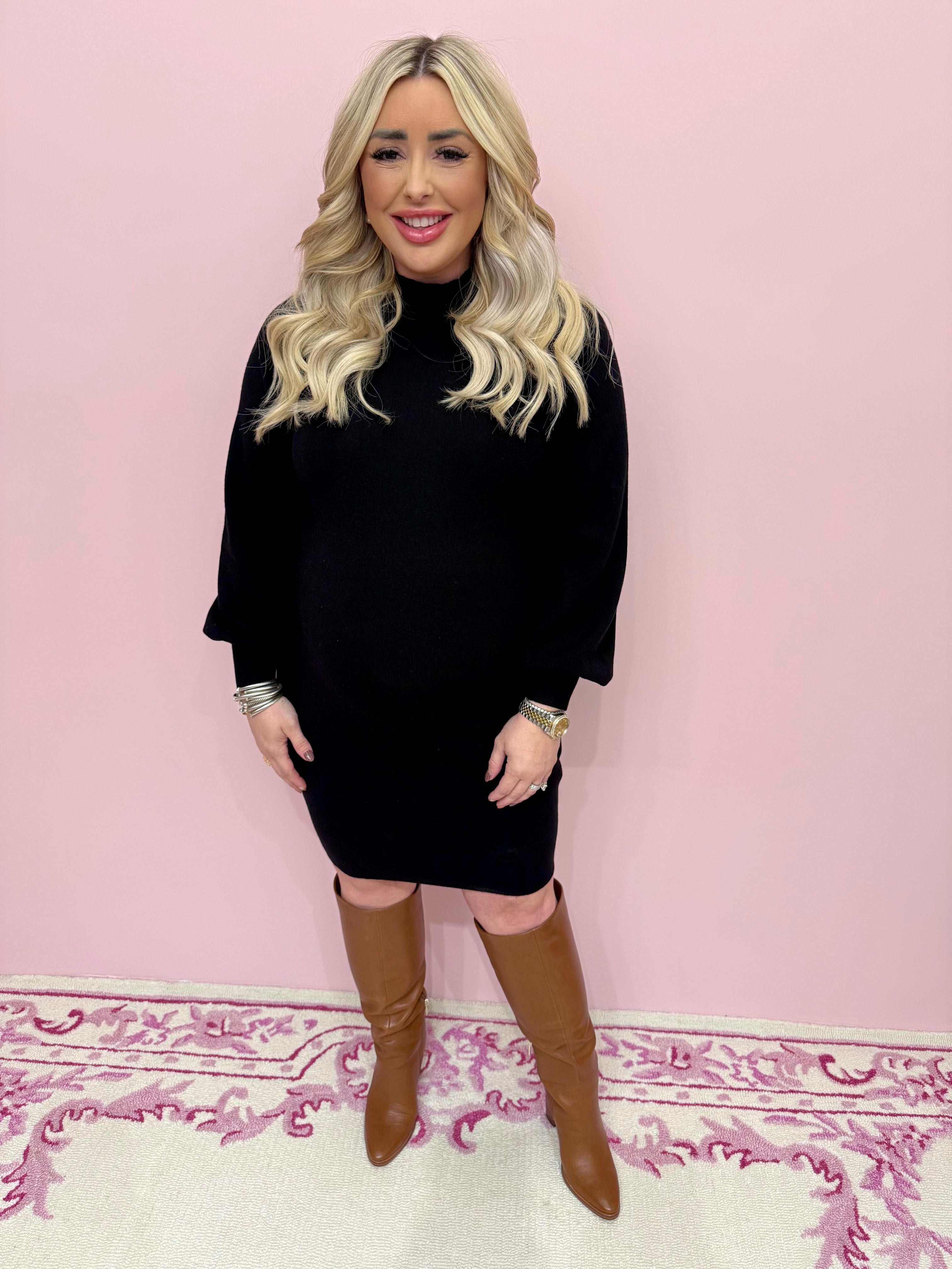 Tiffany Knit Midi Dress