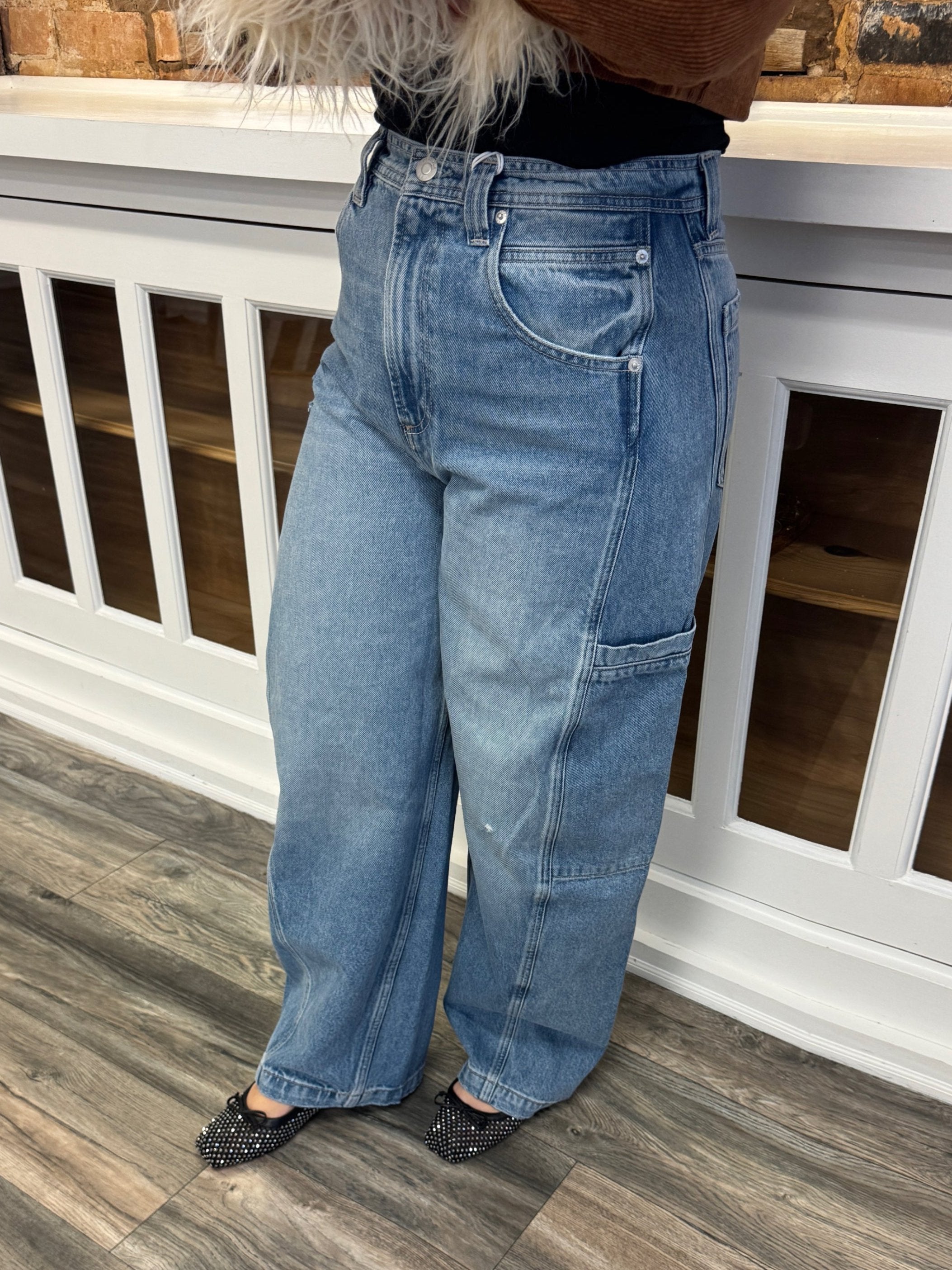 Gio Super High Rise Balloon Jean