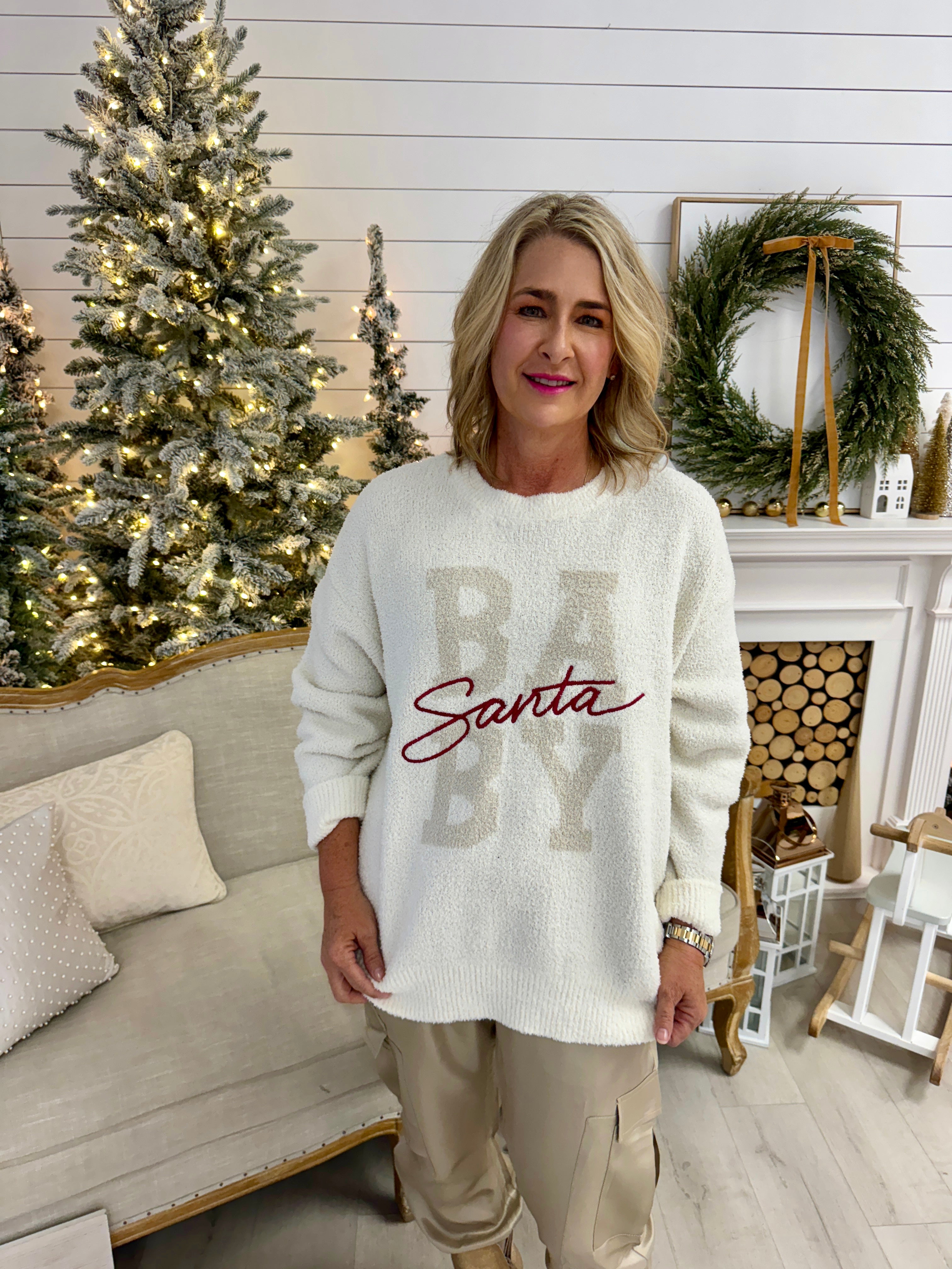 Santa Baby Cozy Sweater